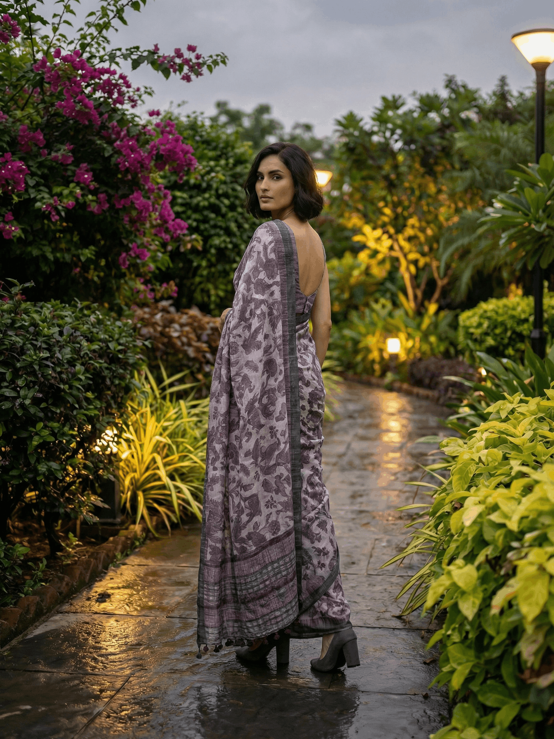 Vrushti Floral Saree