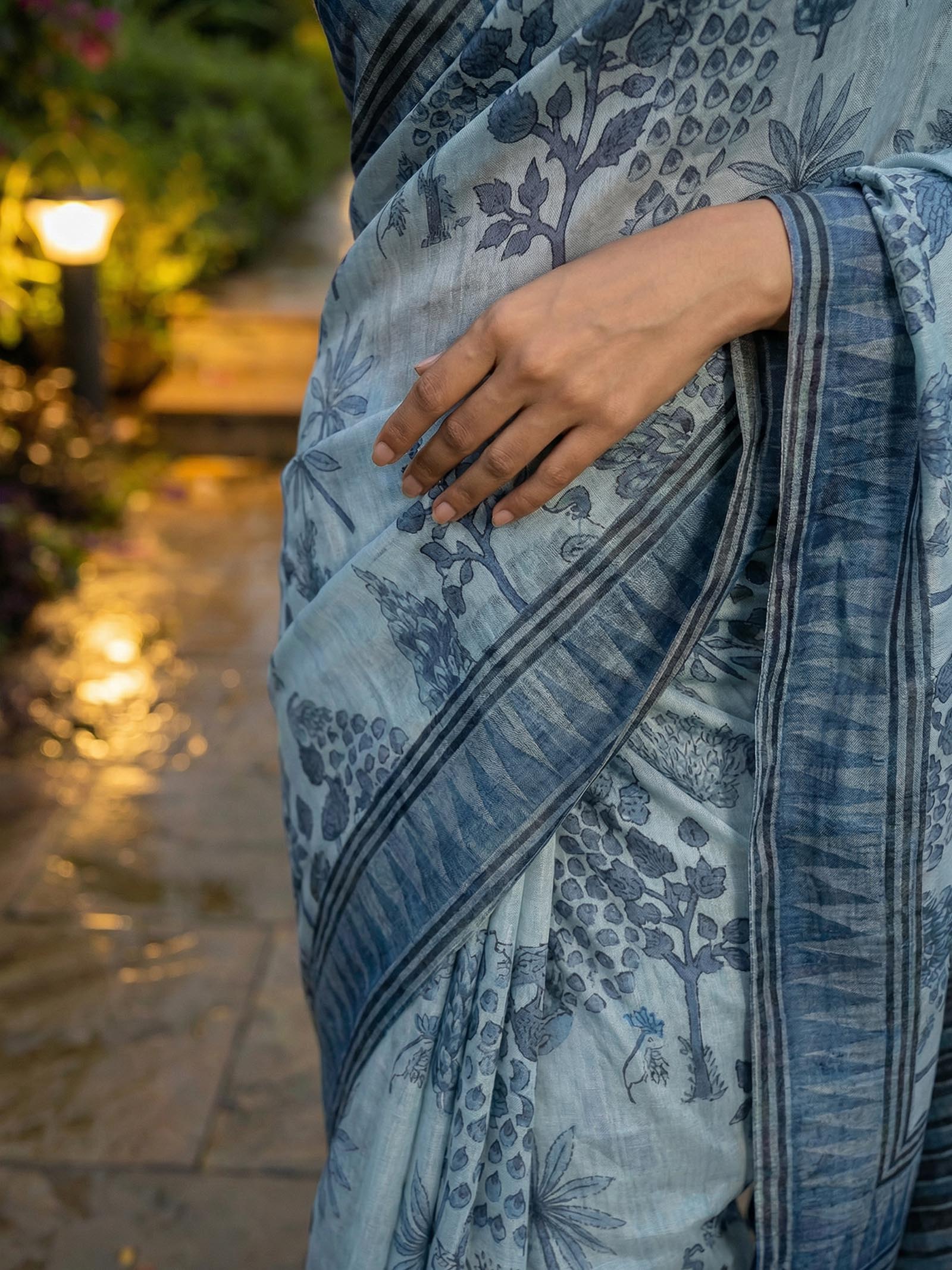Rashi Blue Saree