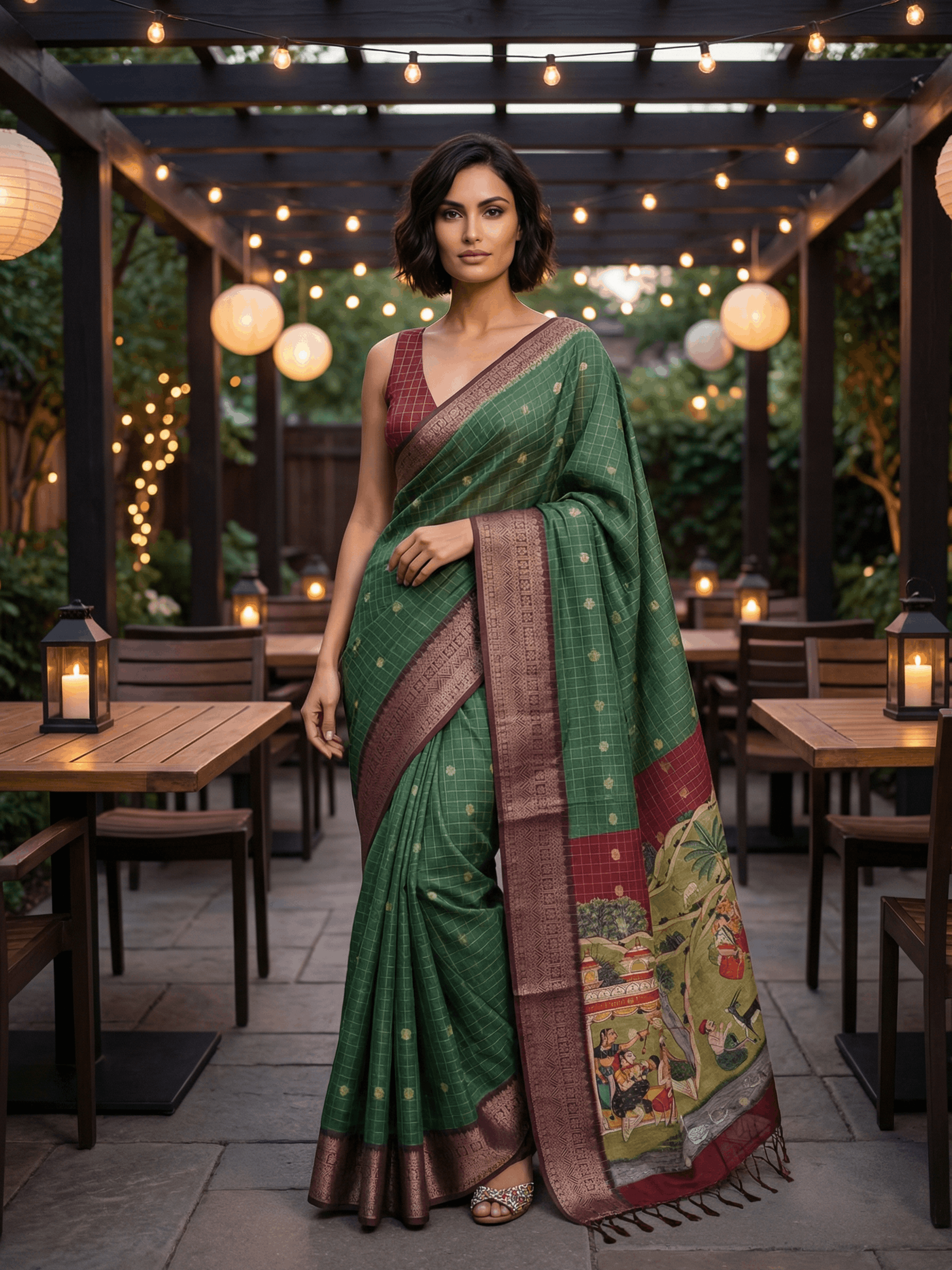 Pushti Dola Silk Saree