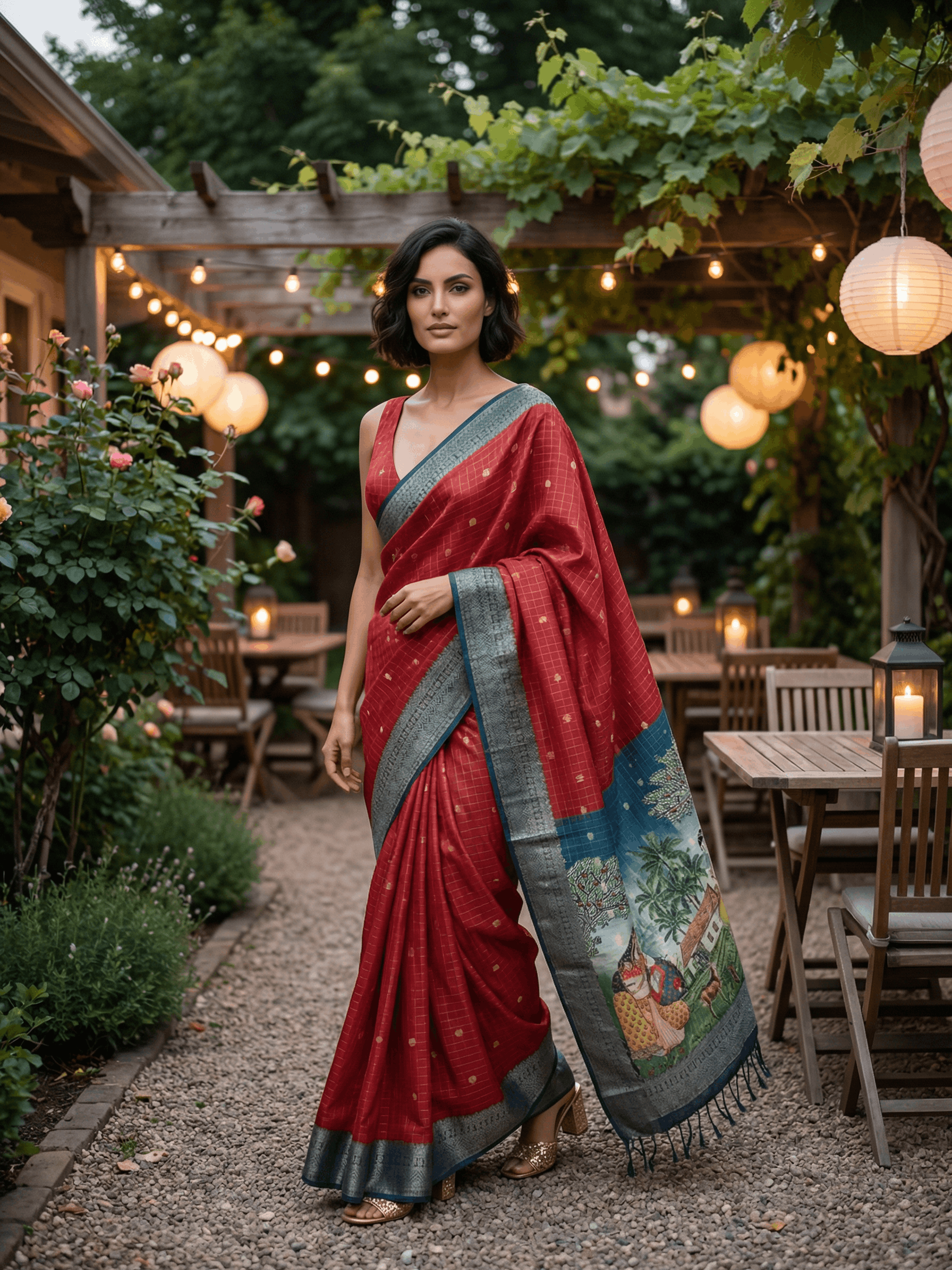 Mishti Dola Silk Saree