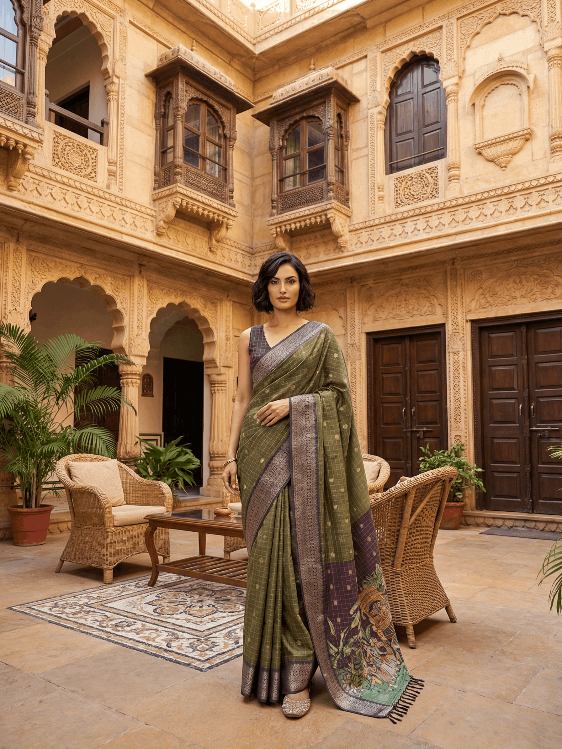Avantika Dola Silk Saree