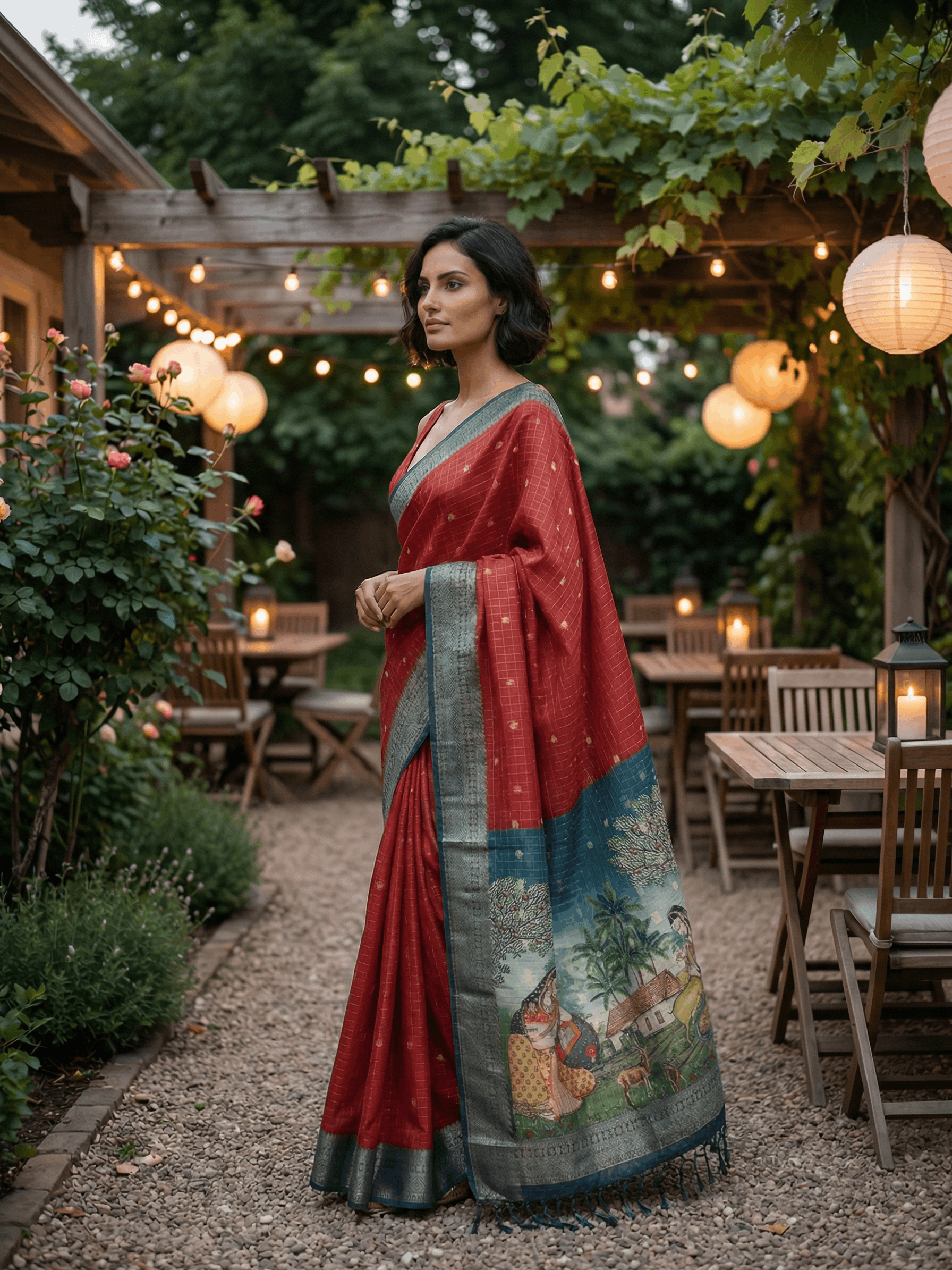 Mishti Dola Silk Saree