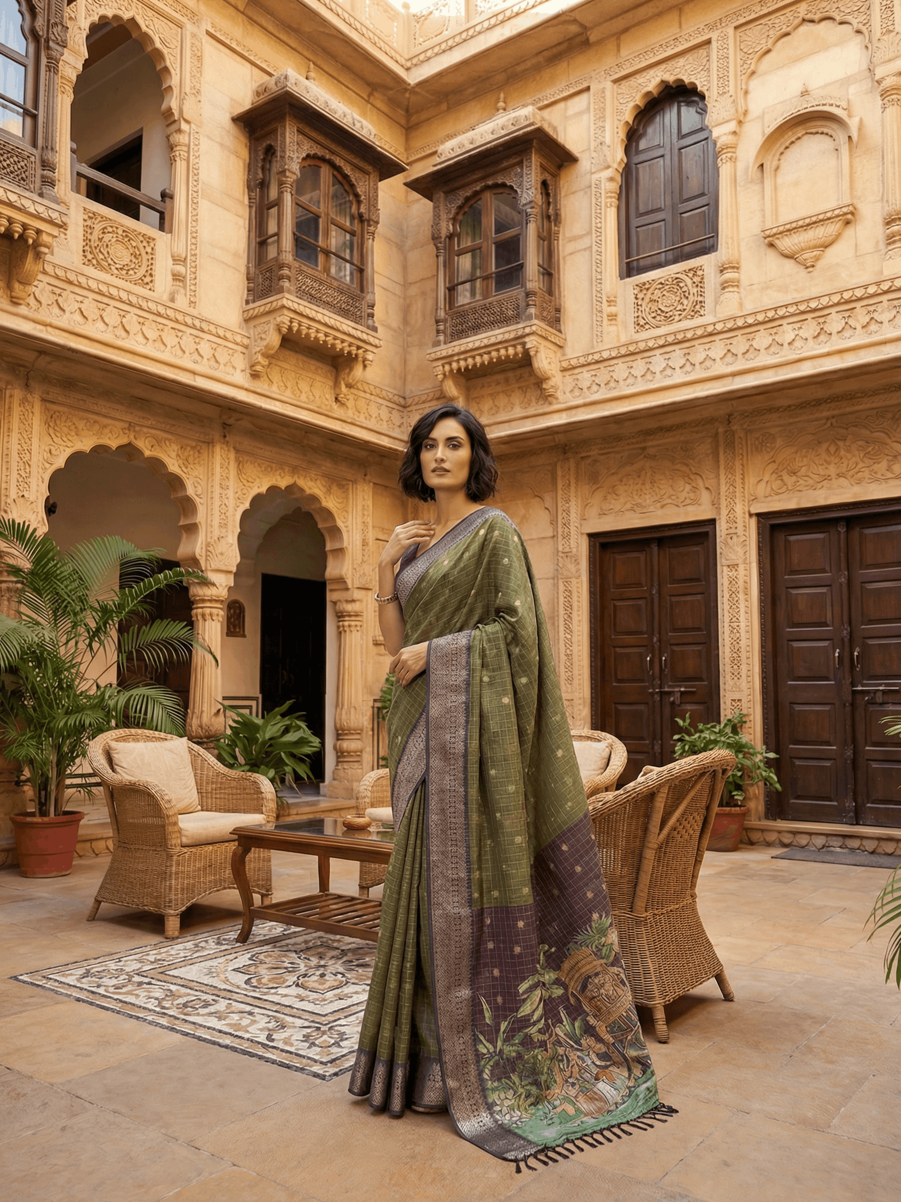 Avantika Dola Silk Saree