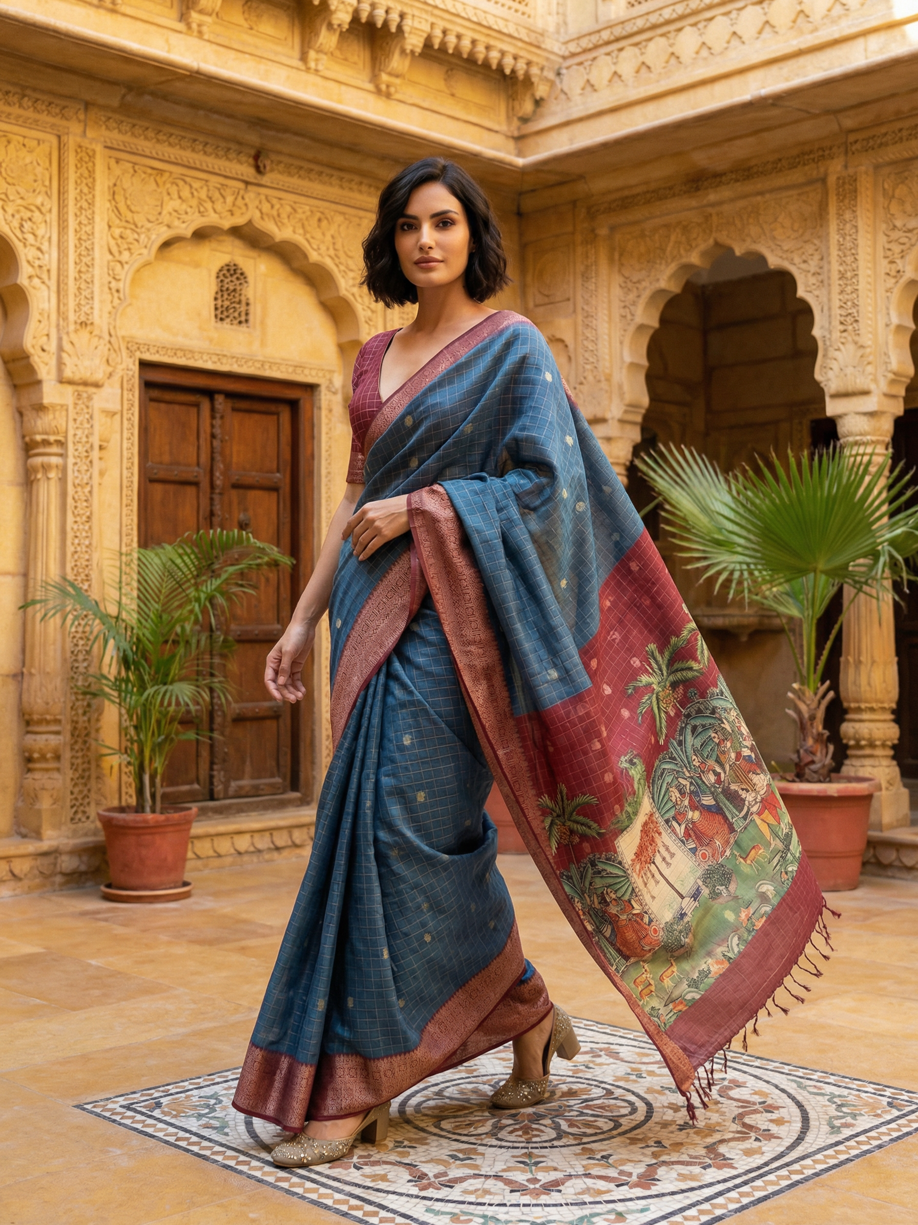 Aparna Dola Silk Saree