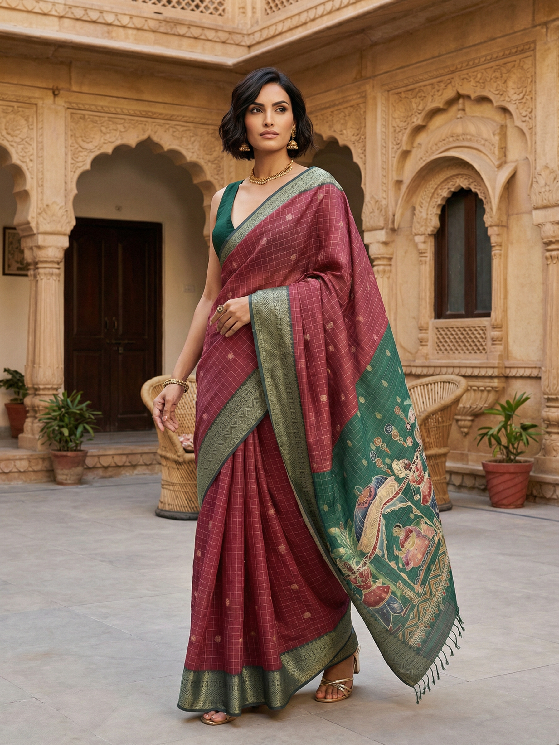 Yagnavi Dola Silk Saree