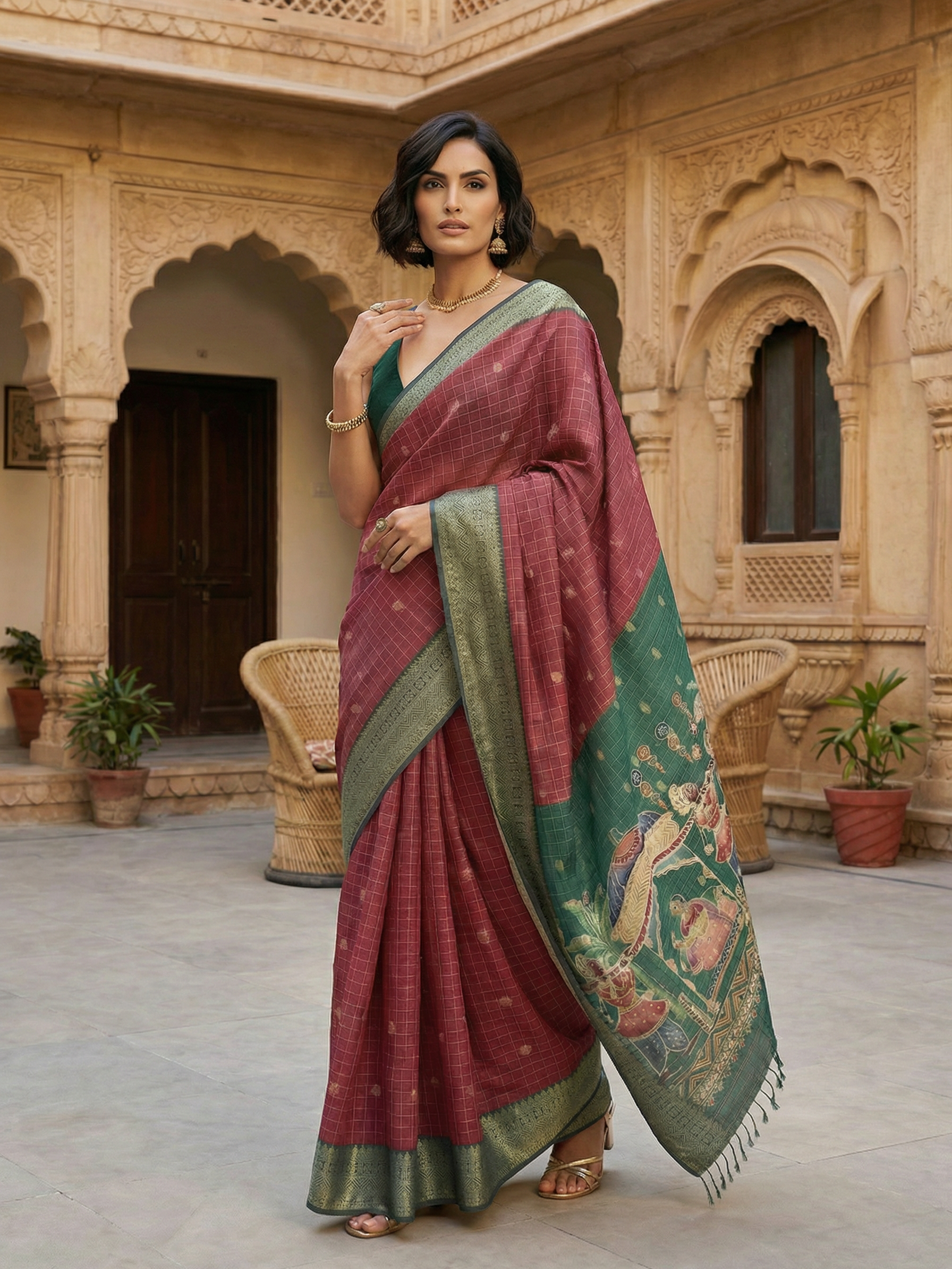 Yagnavi Dola Silk Saree