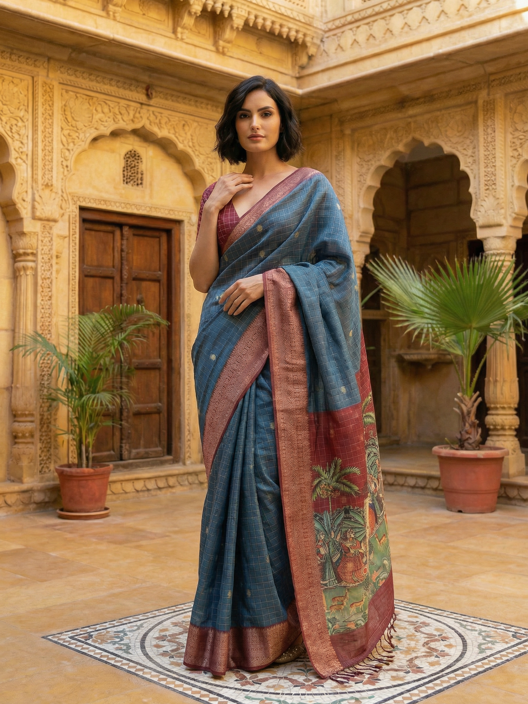 Aparna Dola Silk Saree