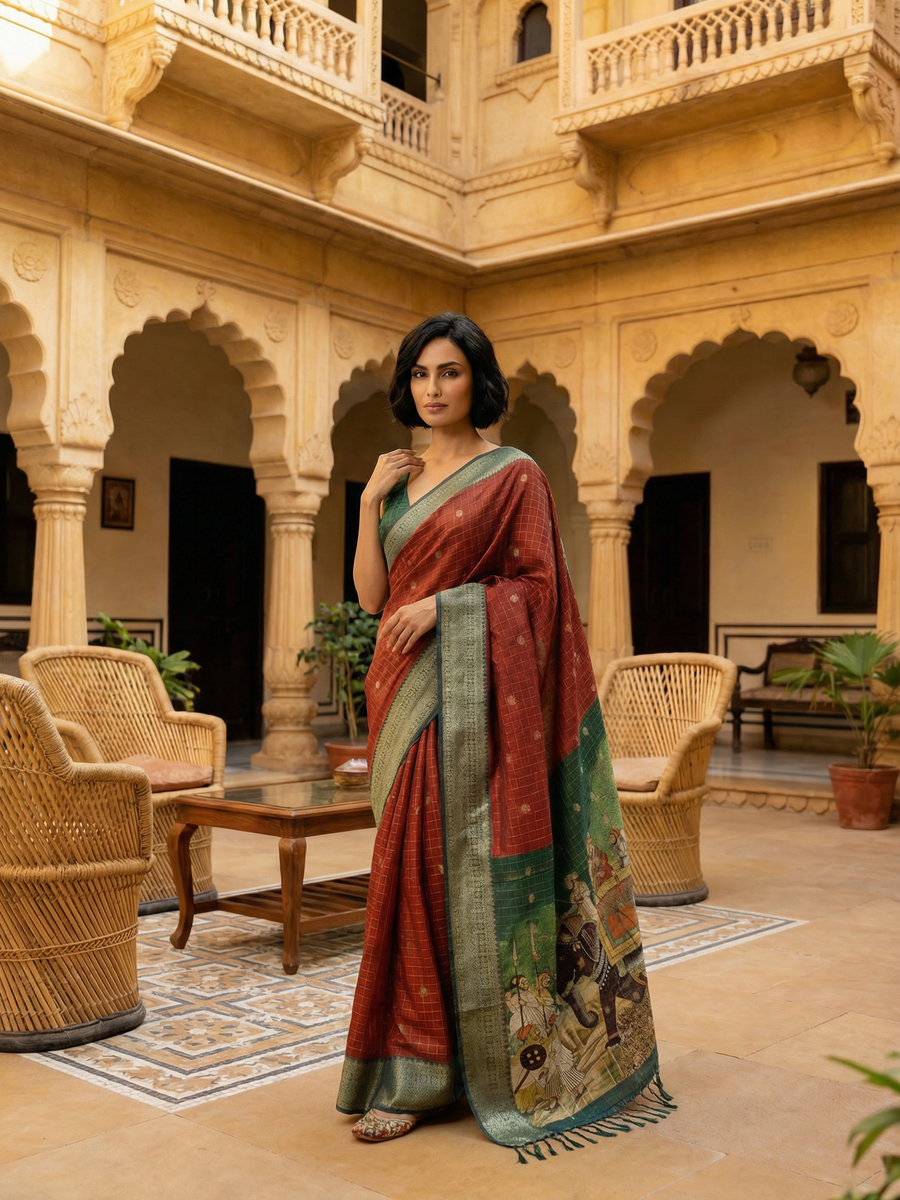 Vishva Dola Silk Saree