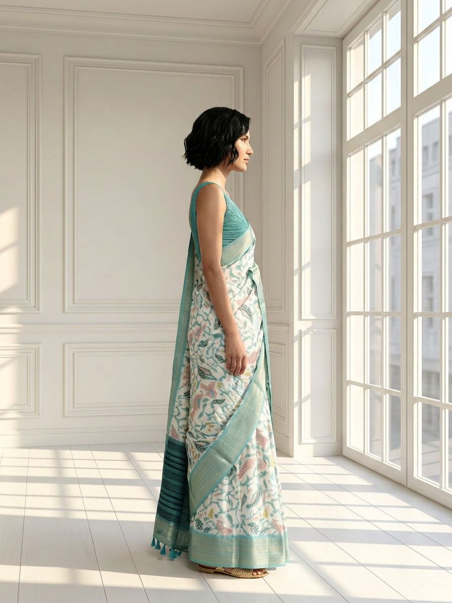 Birdy Floral Saree