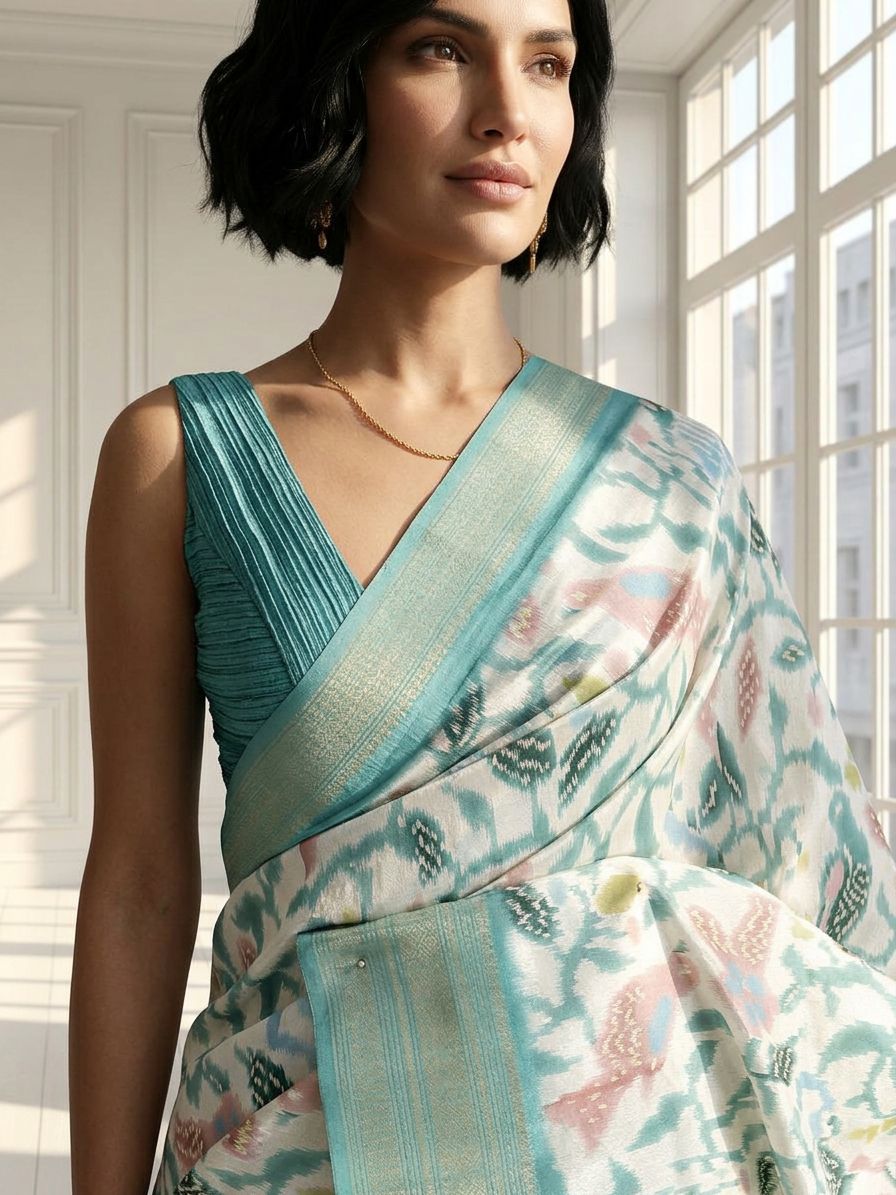 Birdy Floral Saree