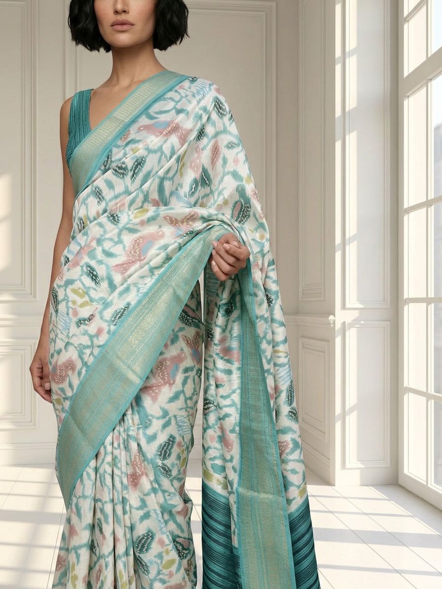 Birdy Floral Saree