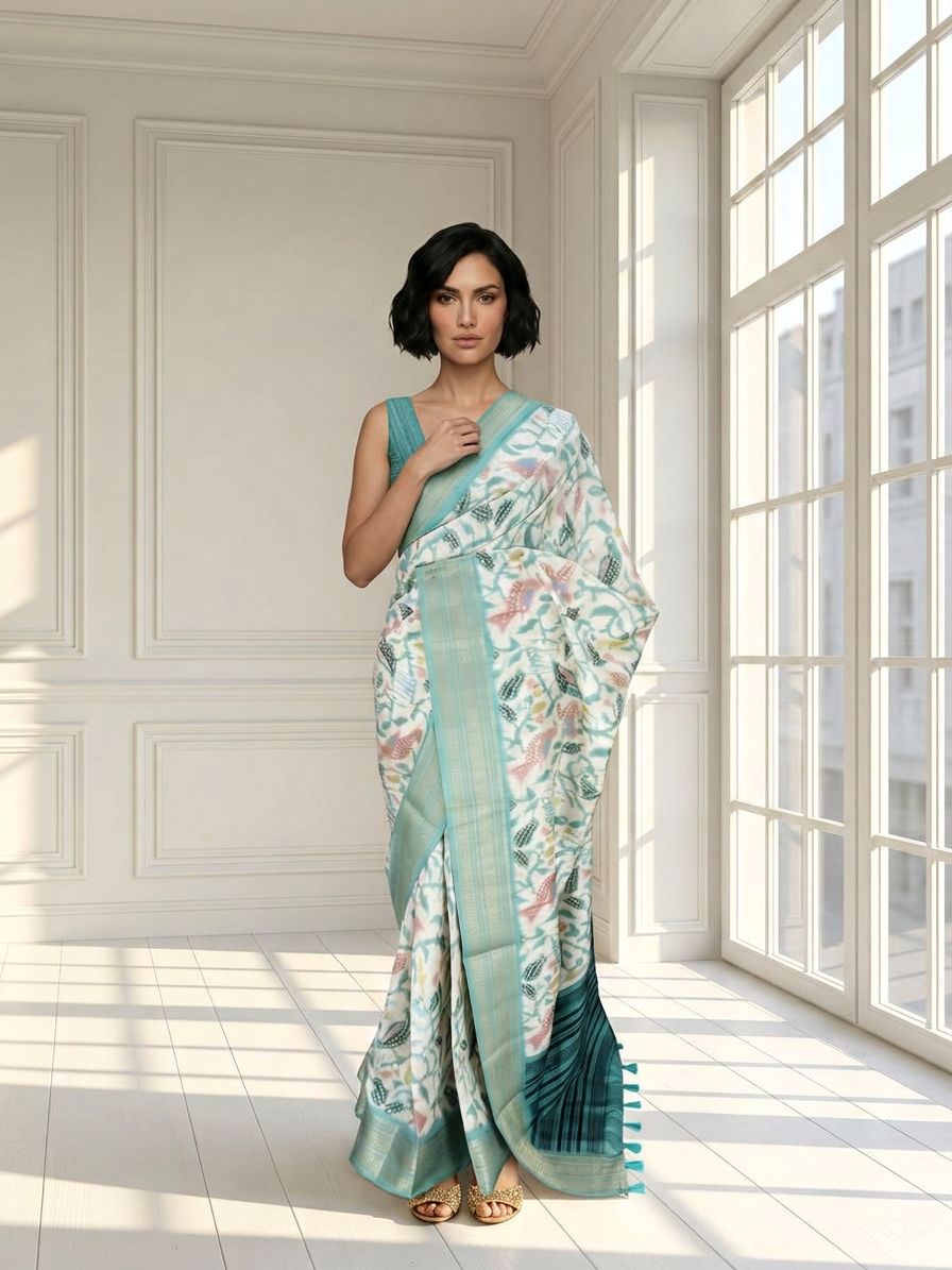 Birdy Floral Saree