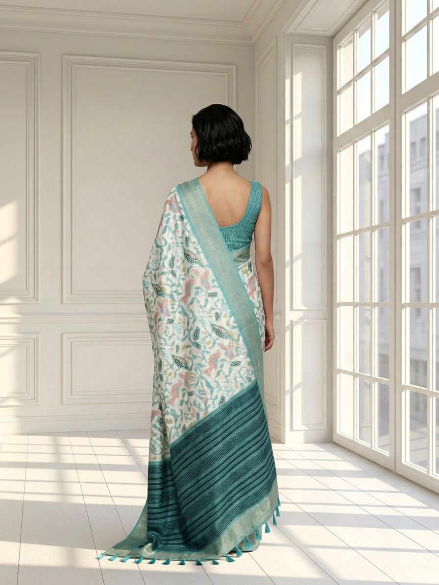 Birdy Floral Saree