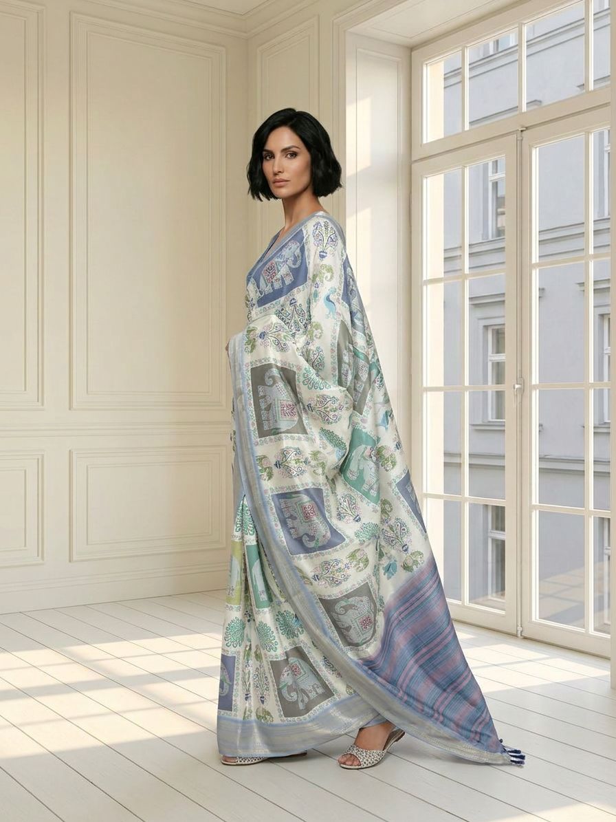 Floral Tales Saree