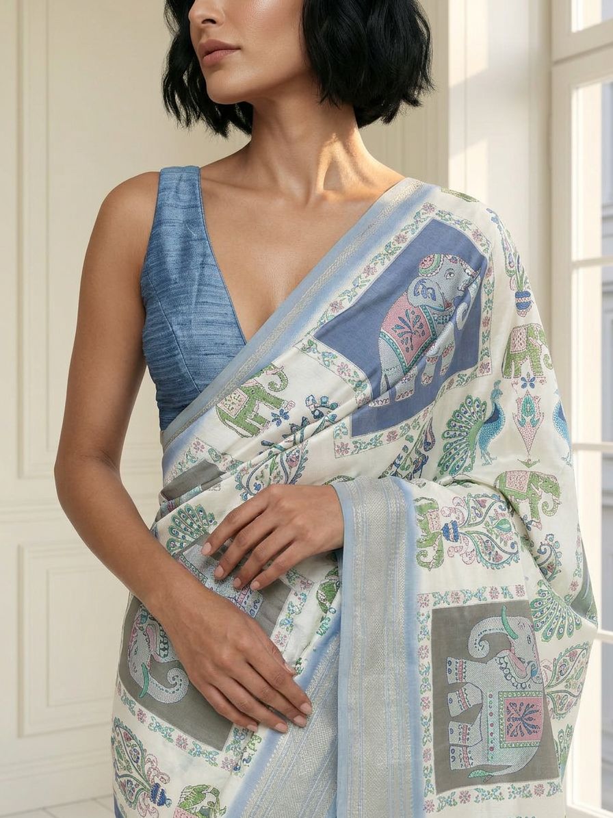 Floral Tales Saree