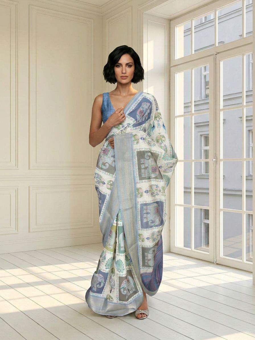 Floral Tales Saree