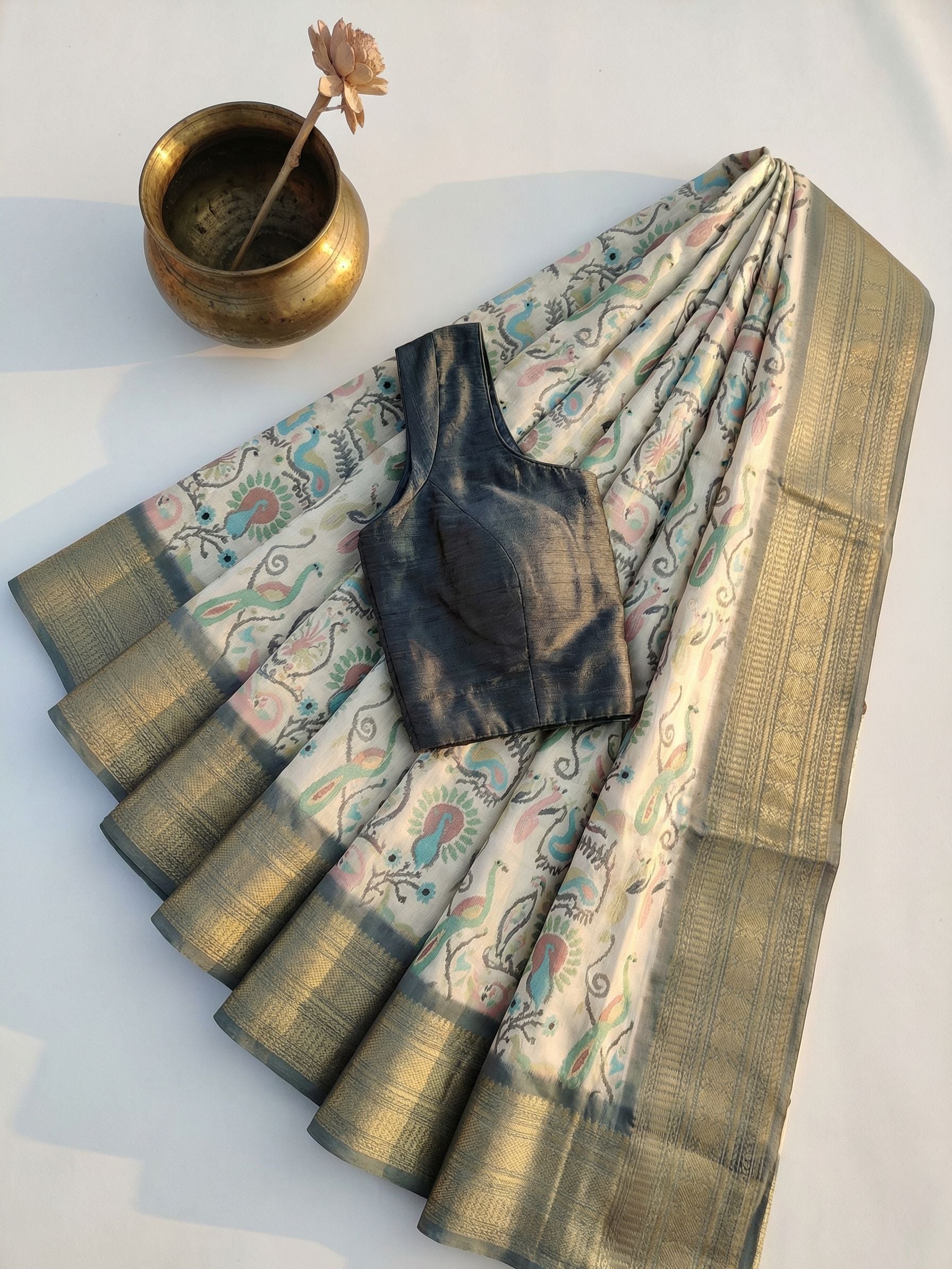 Sketch Garden Saree