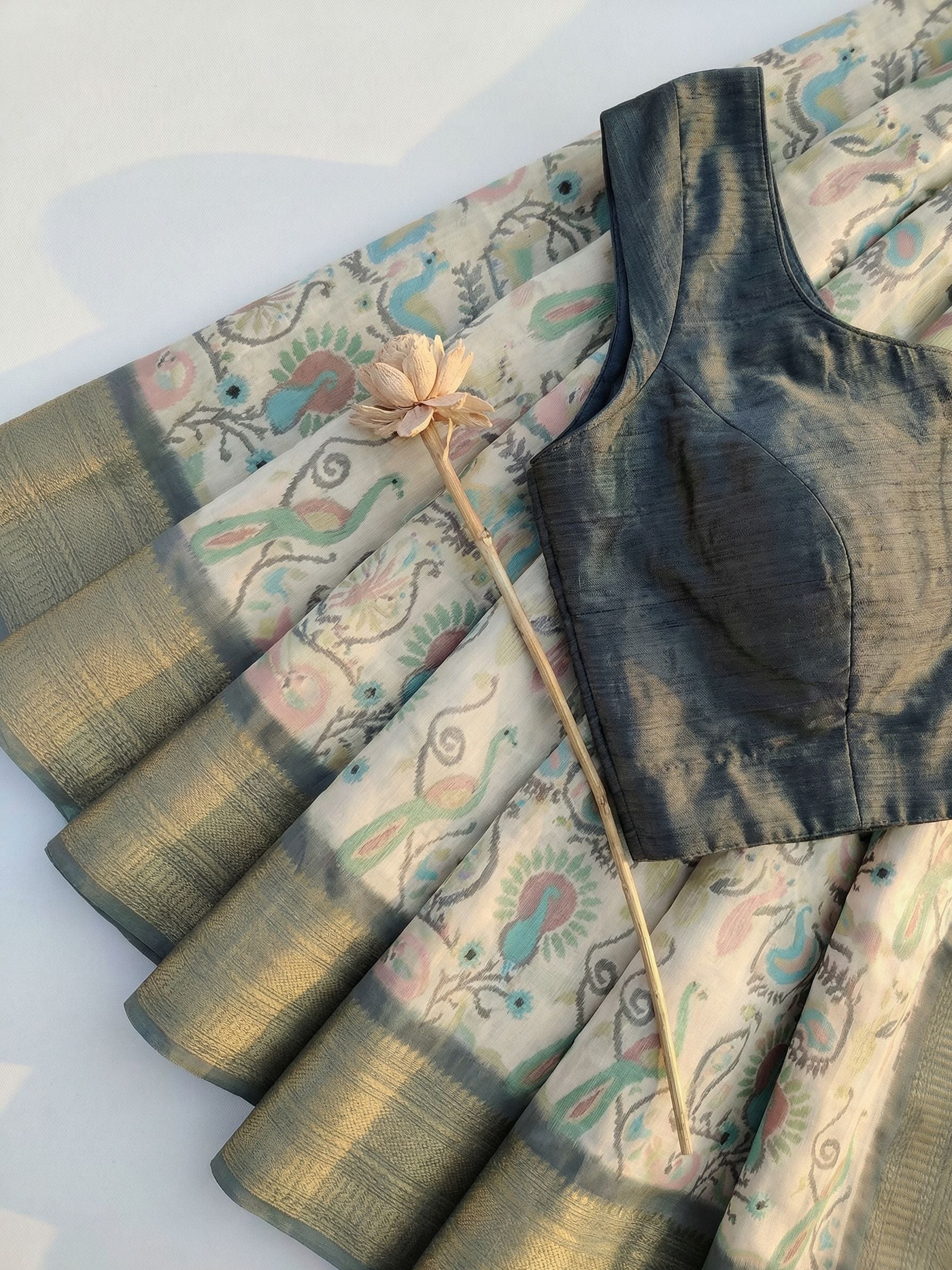 Sketch Garden Saree