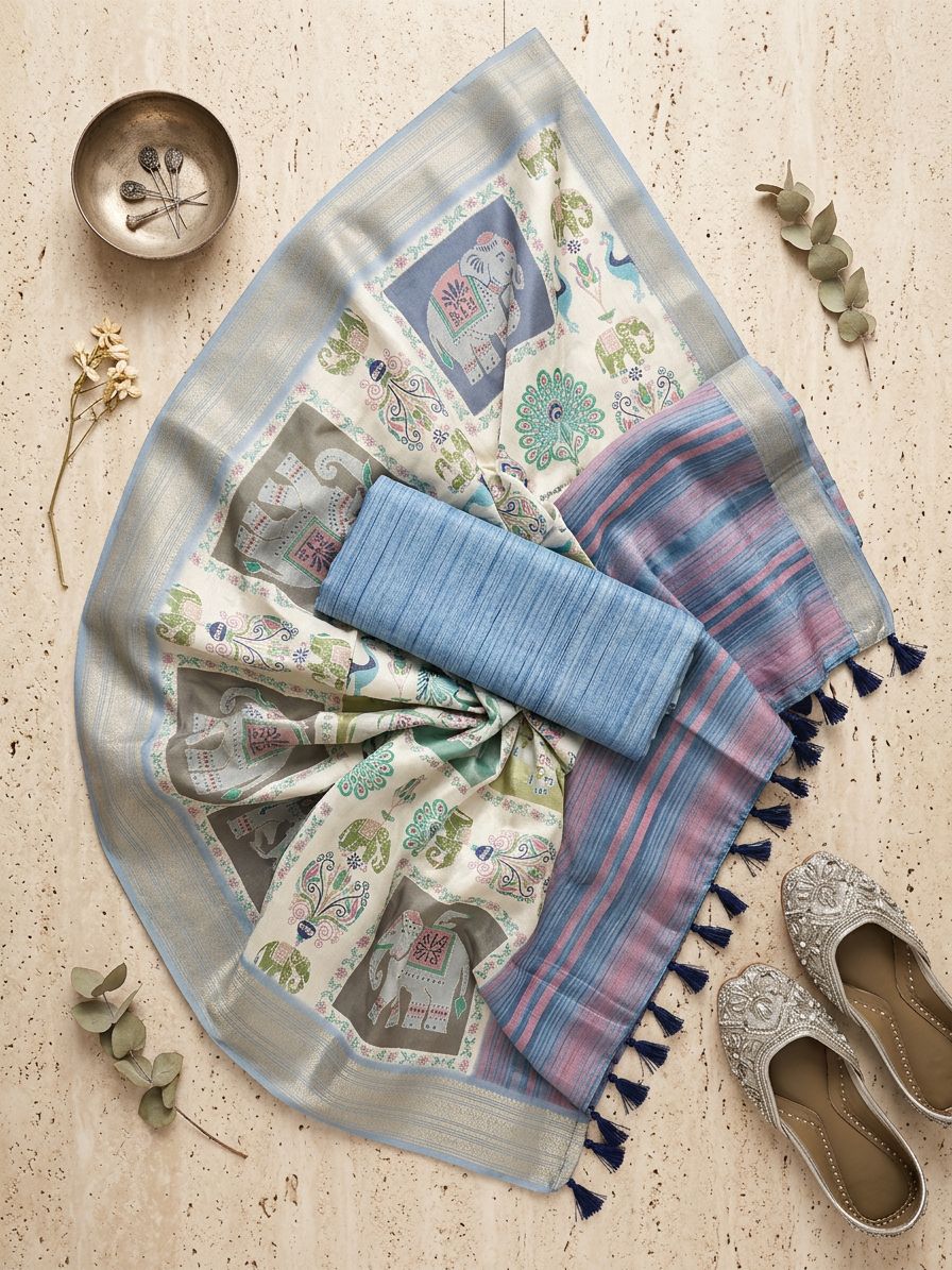 Floral Tales Saree