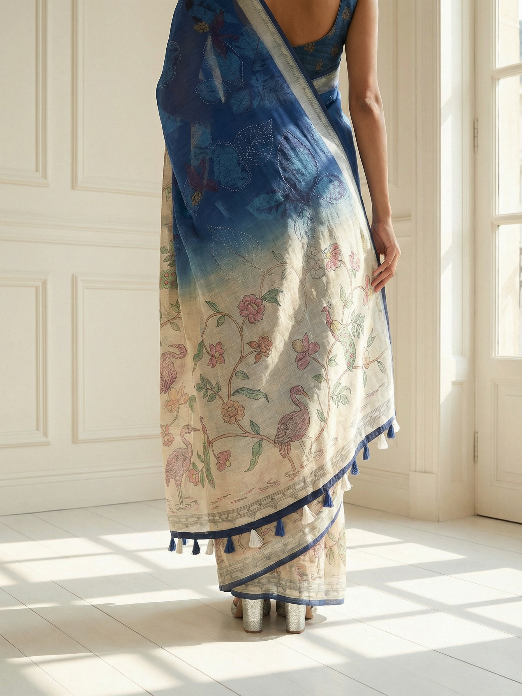 Riya Blue saree
