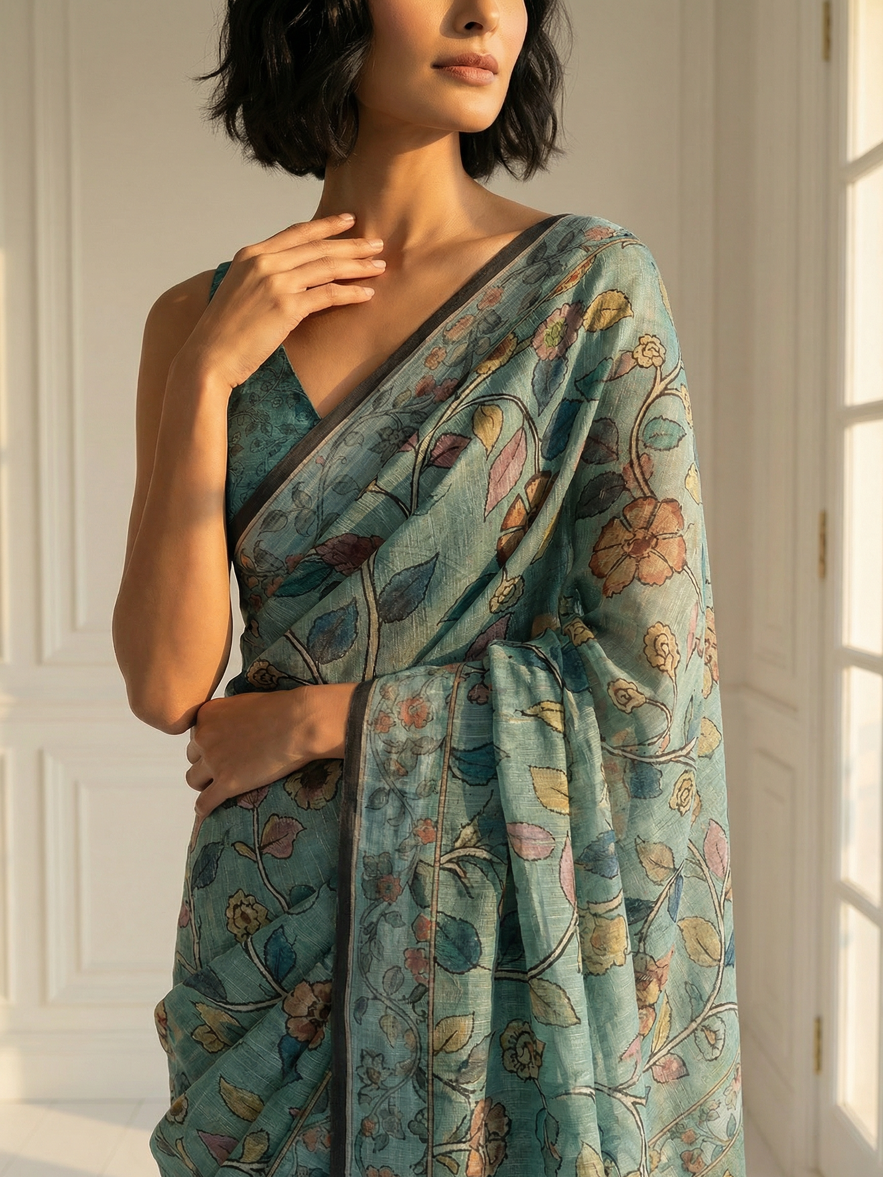 Ragini Floral Saree