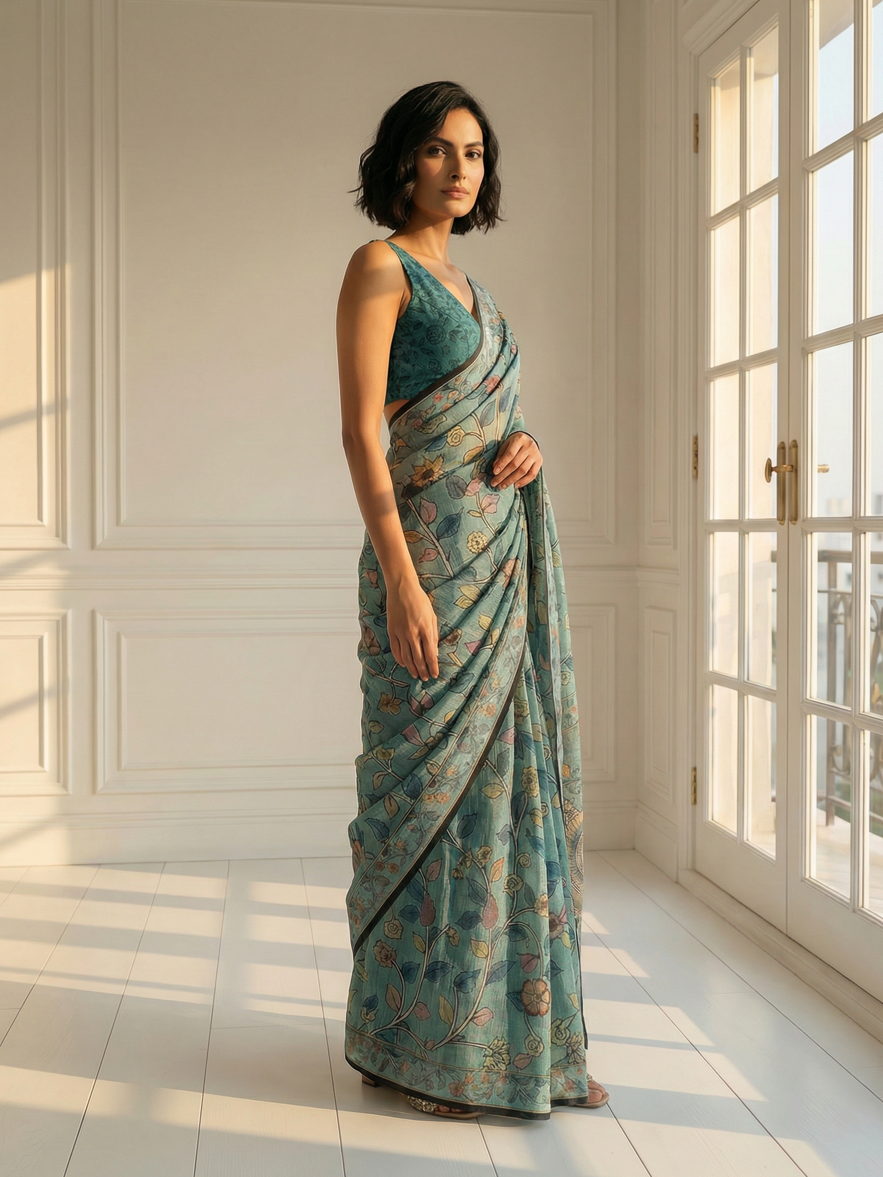 Ragini Floral Saree