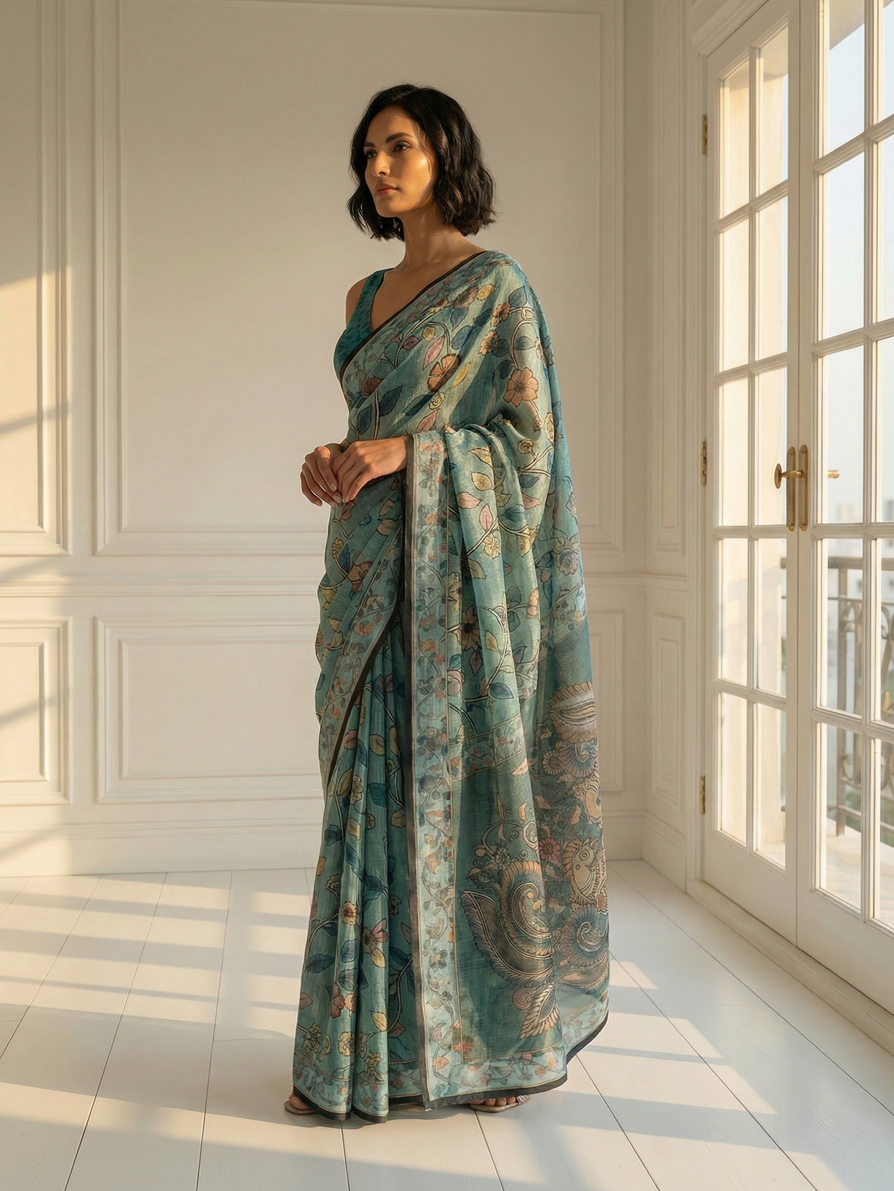 Ragini Floral Saree
