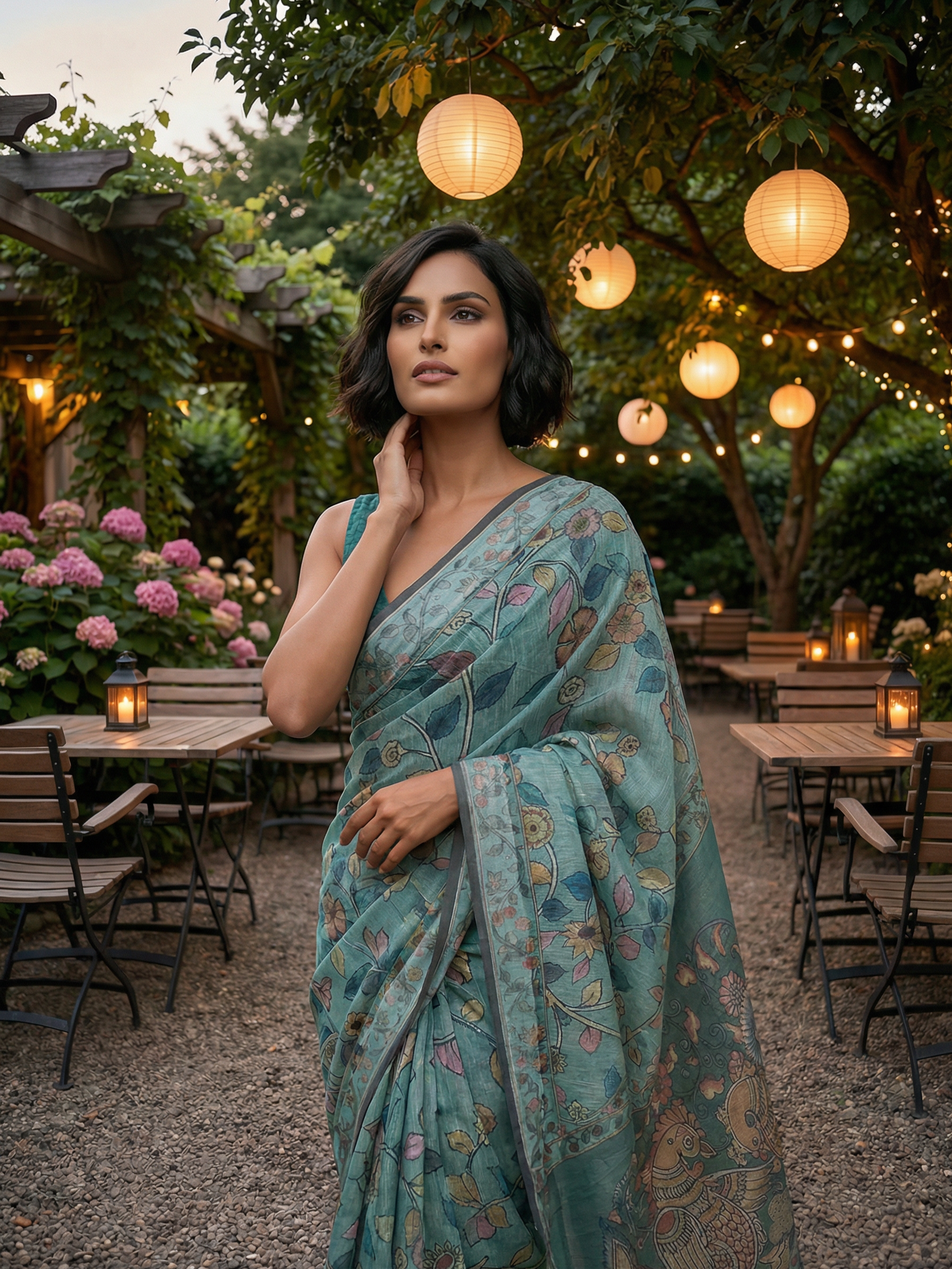 Ragini Floral Saree