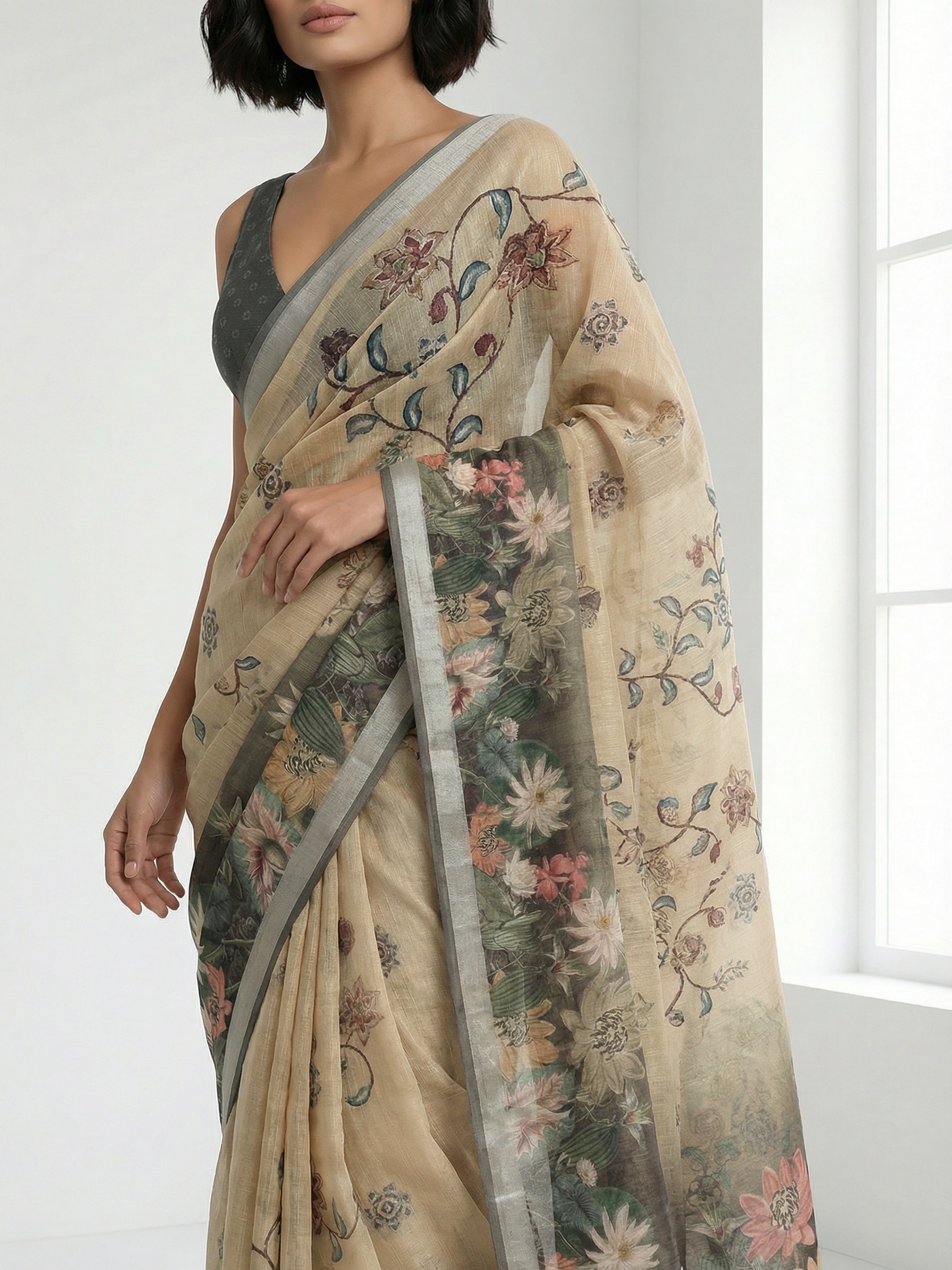 Bhumi Floral Saree