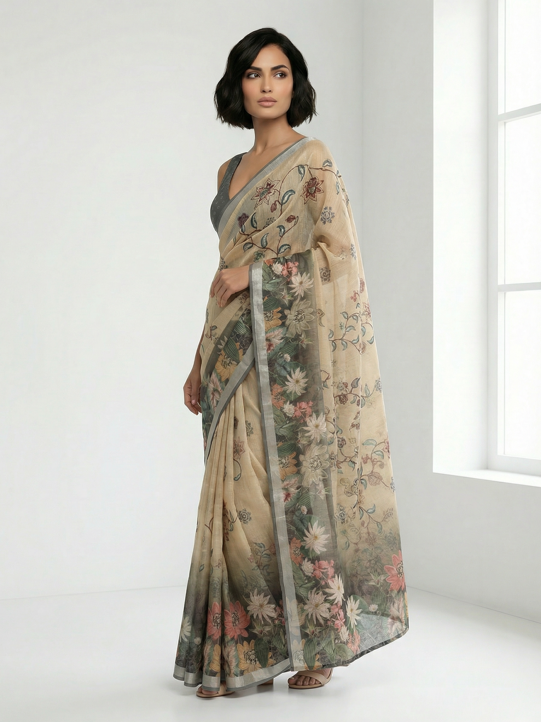 Bhumi Floral Saree