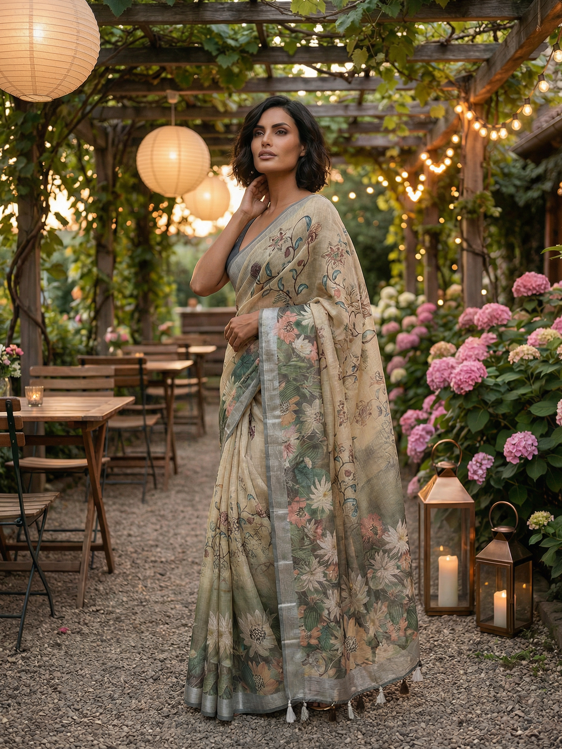 Bhumi Floral Saree