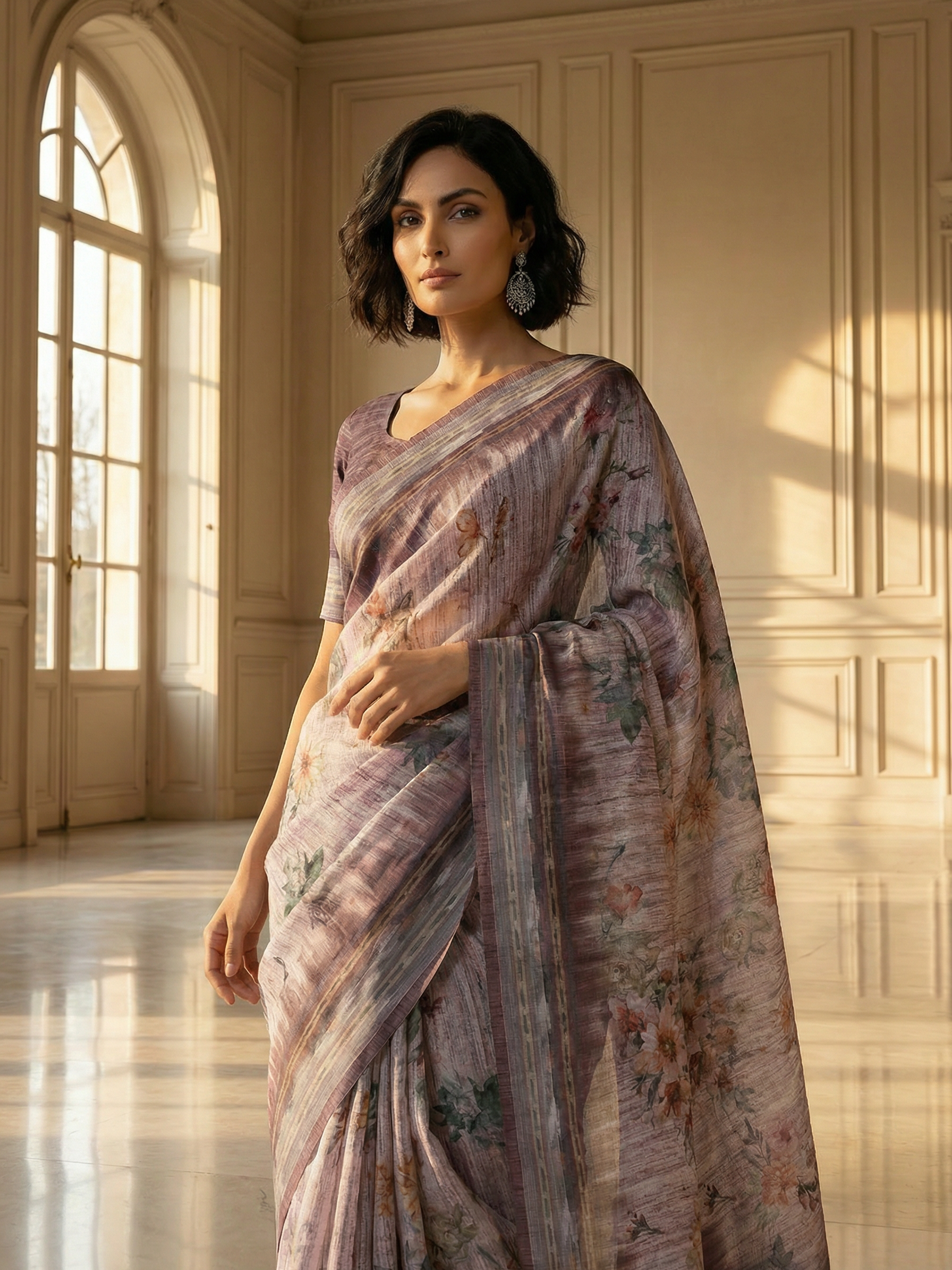 Petal Poem Saree