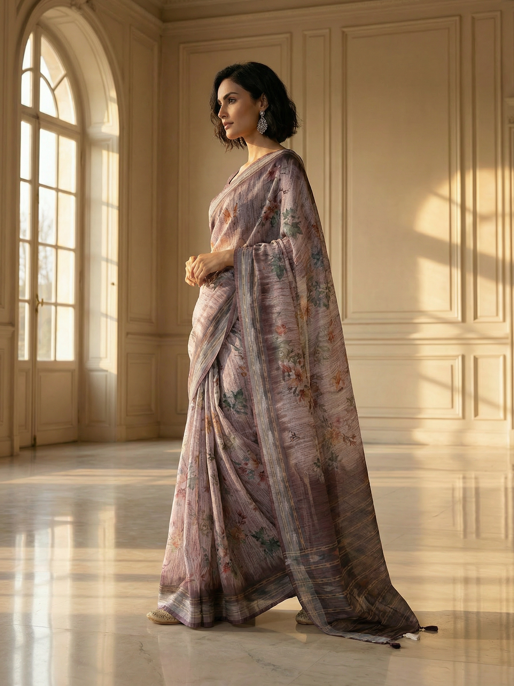 Petal Poem Saree