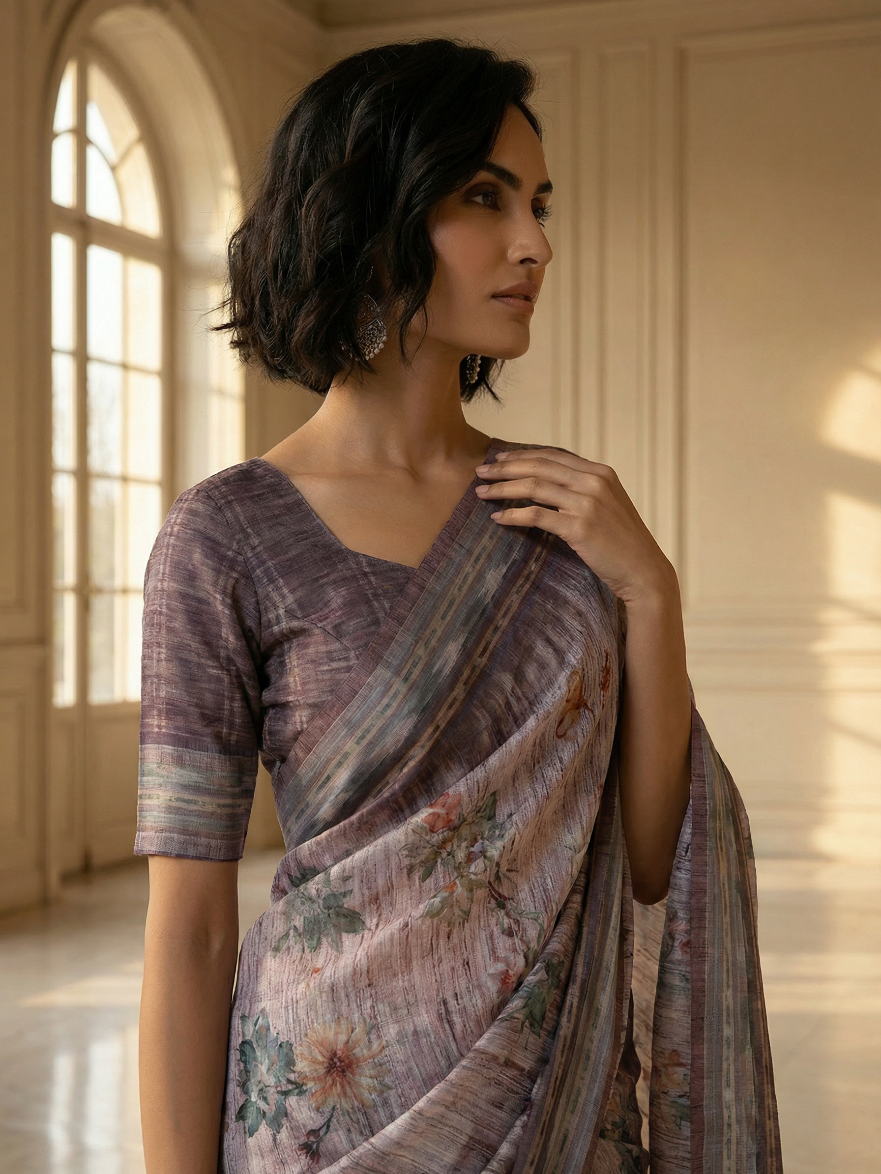 Petal Poem Saree