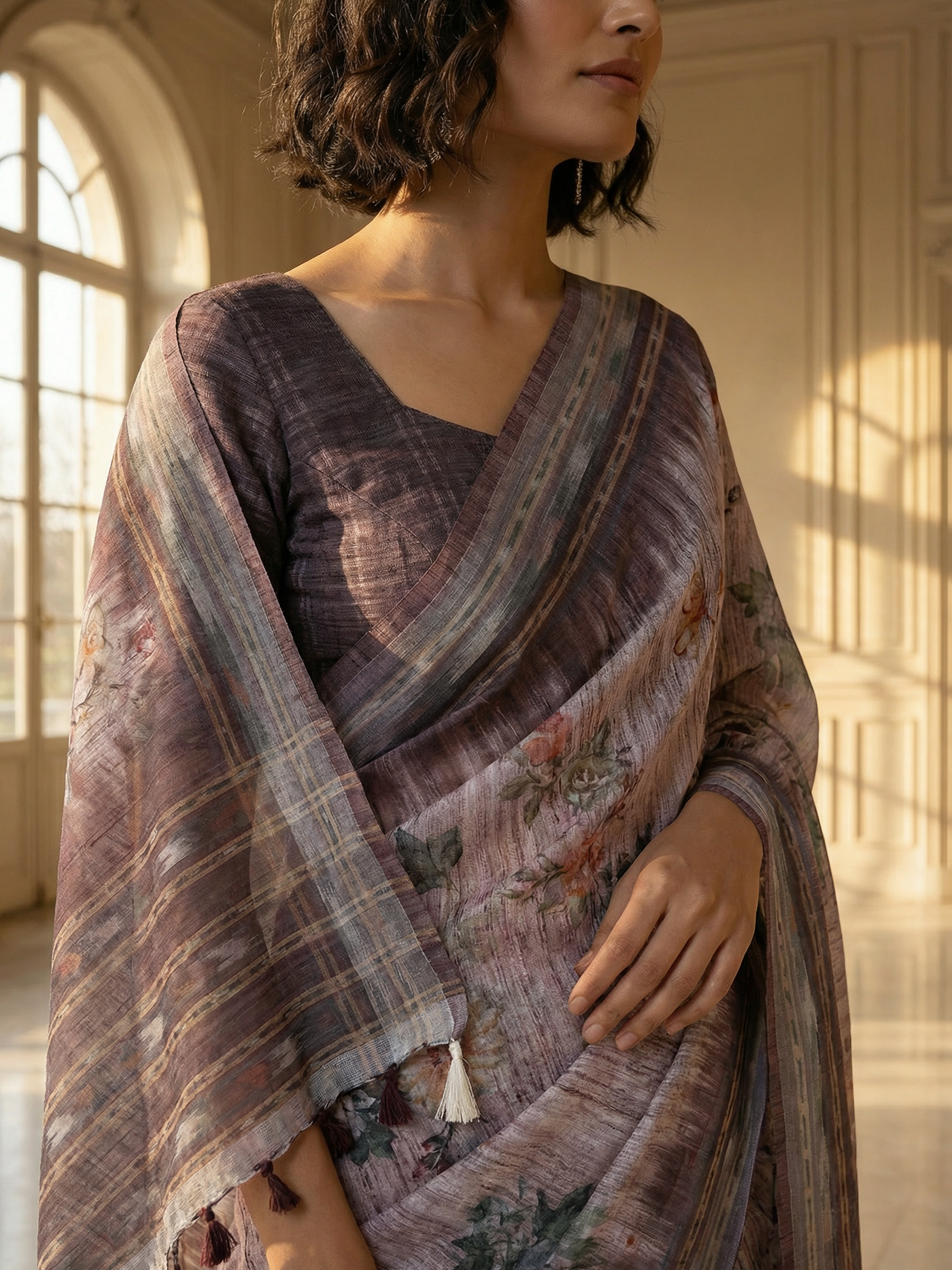Petal Poem Saree