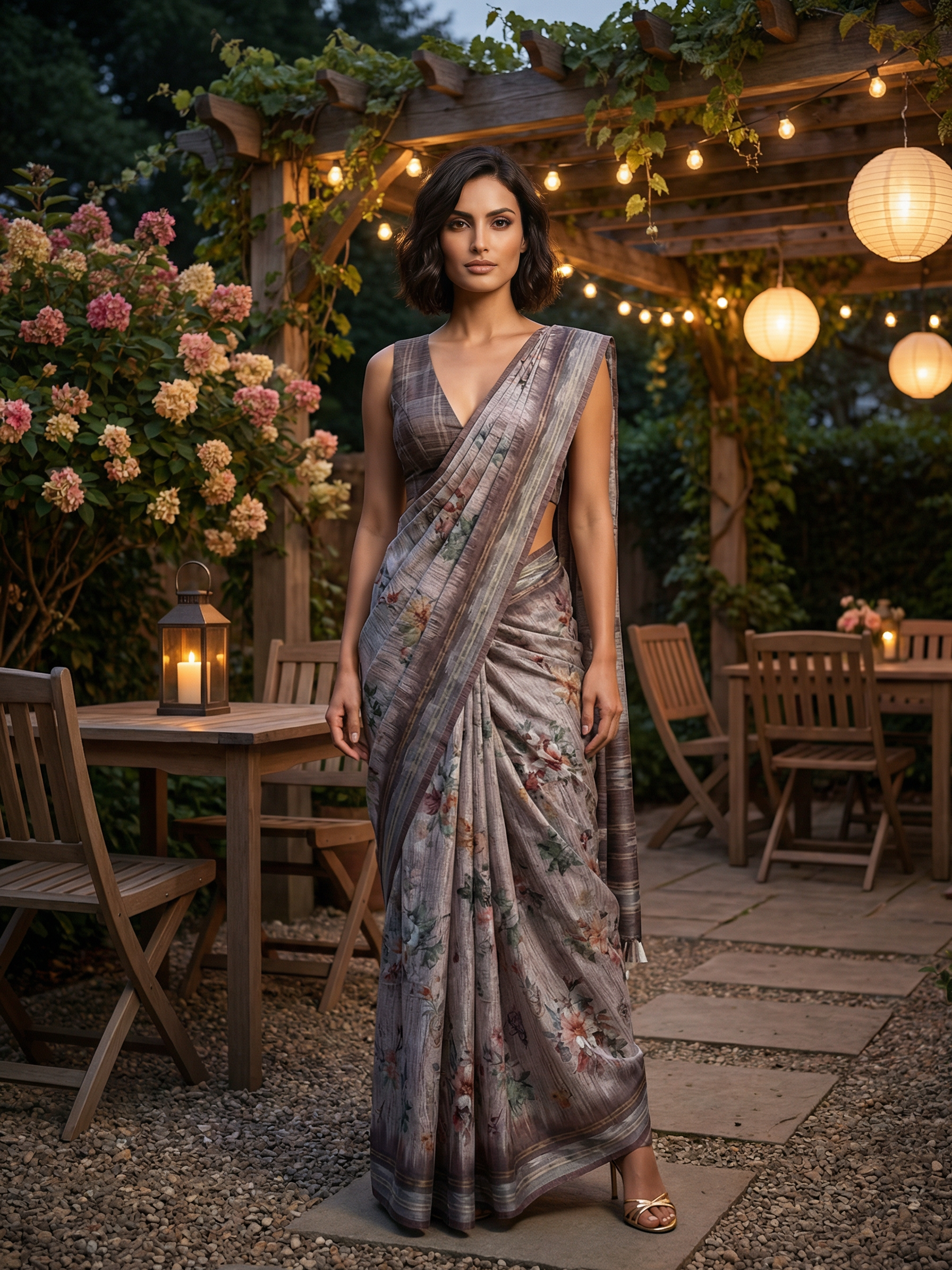 Petal Poem Saree
