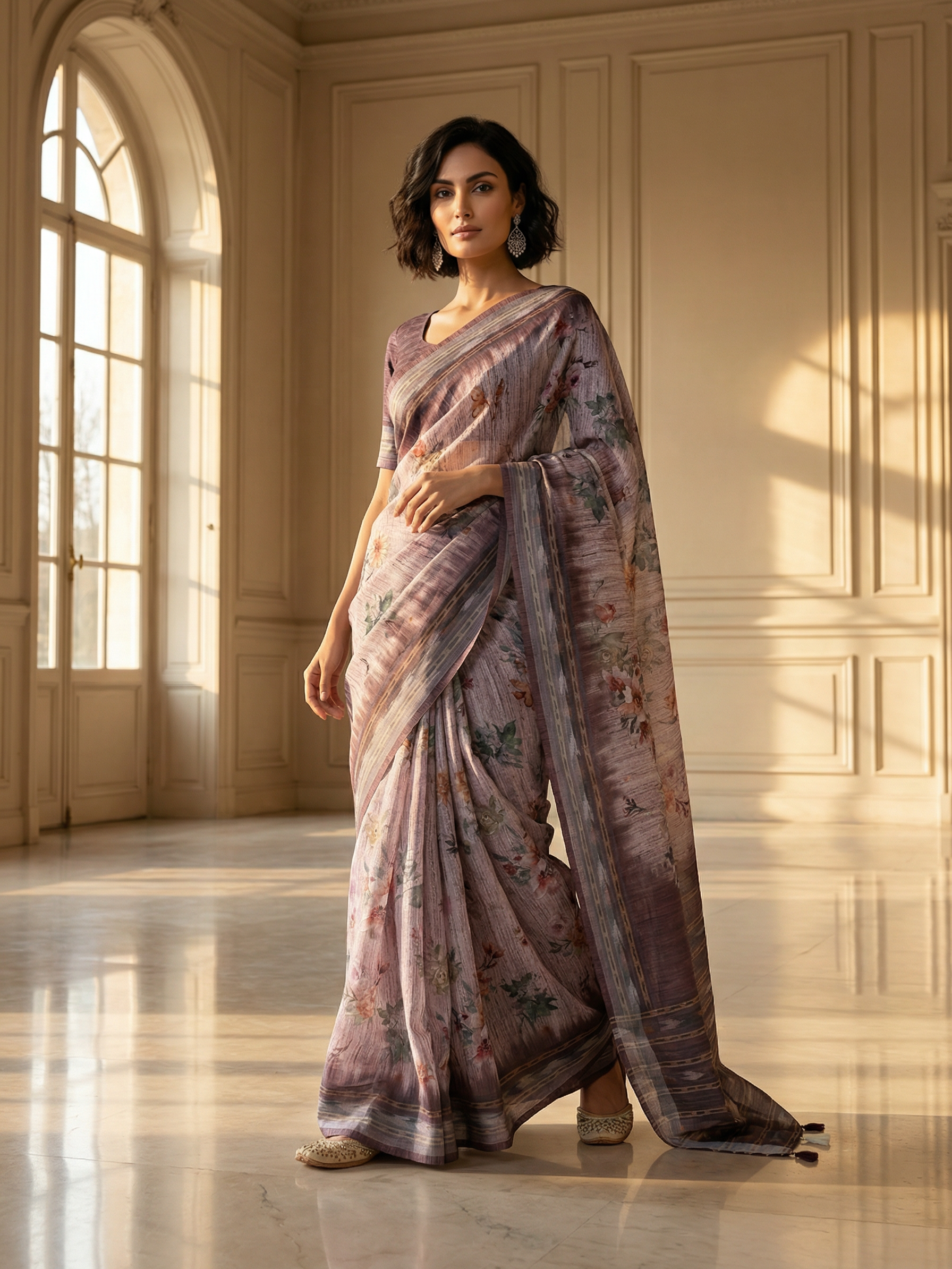 Petal Poem Saree
