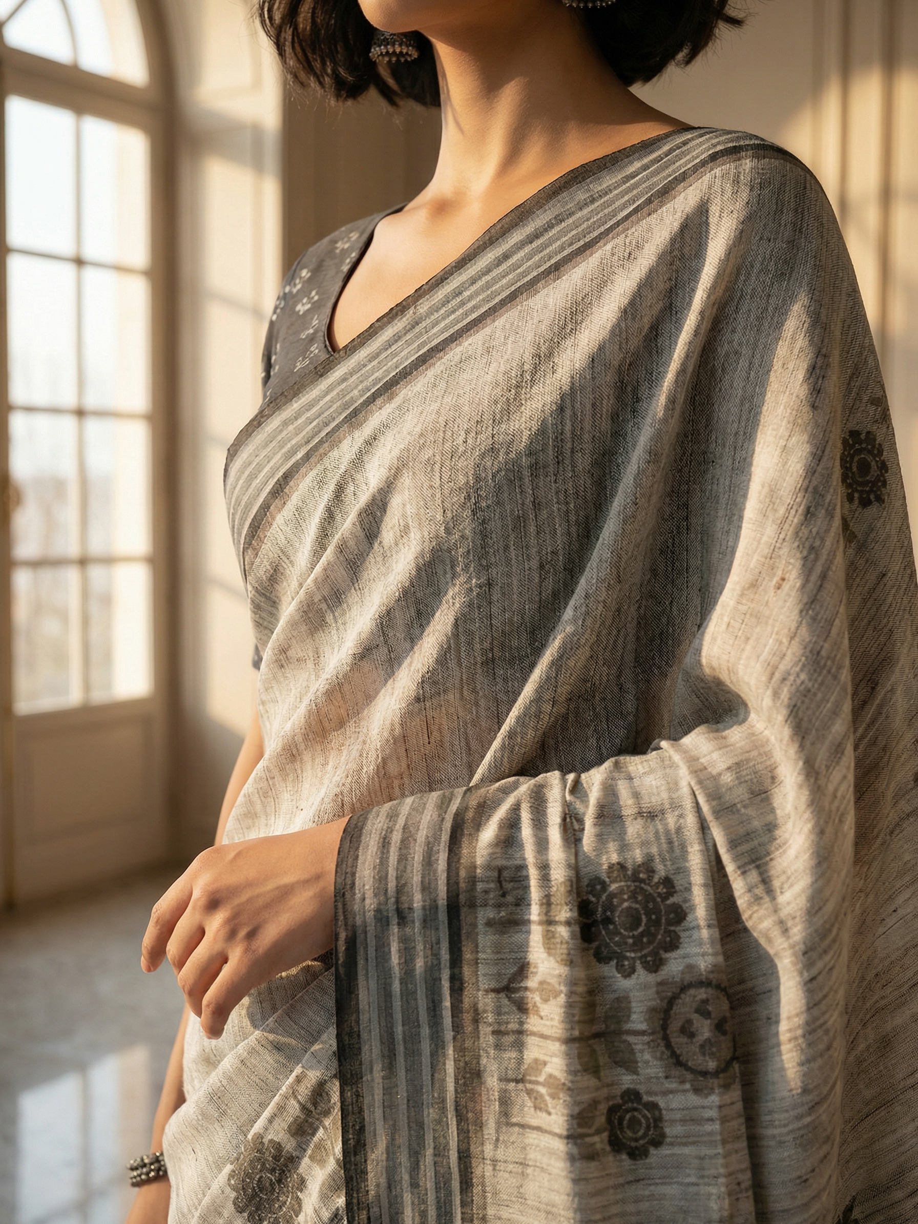 Maya Floral Saree