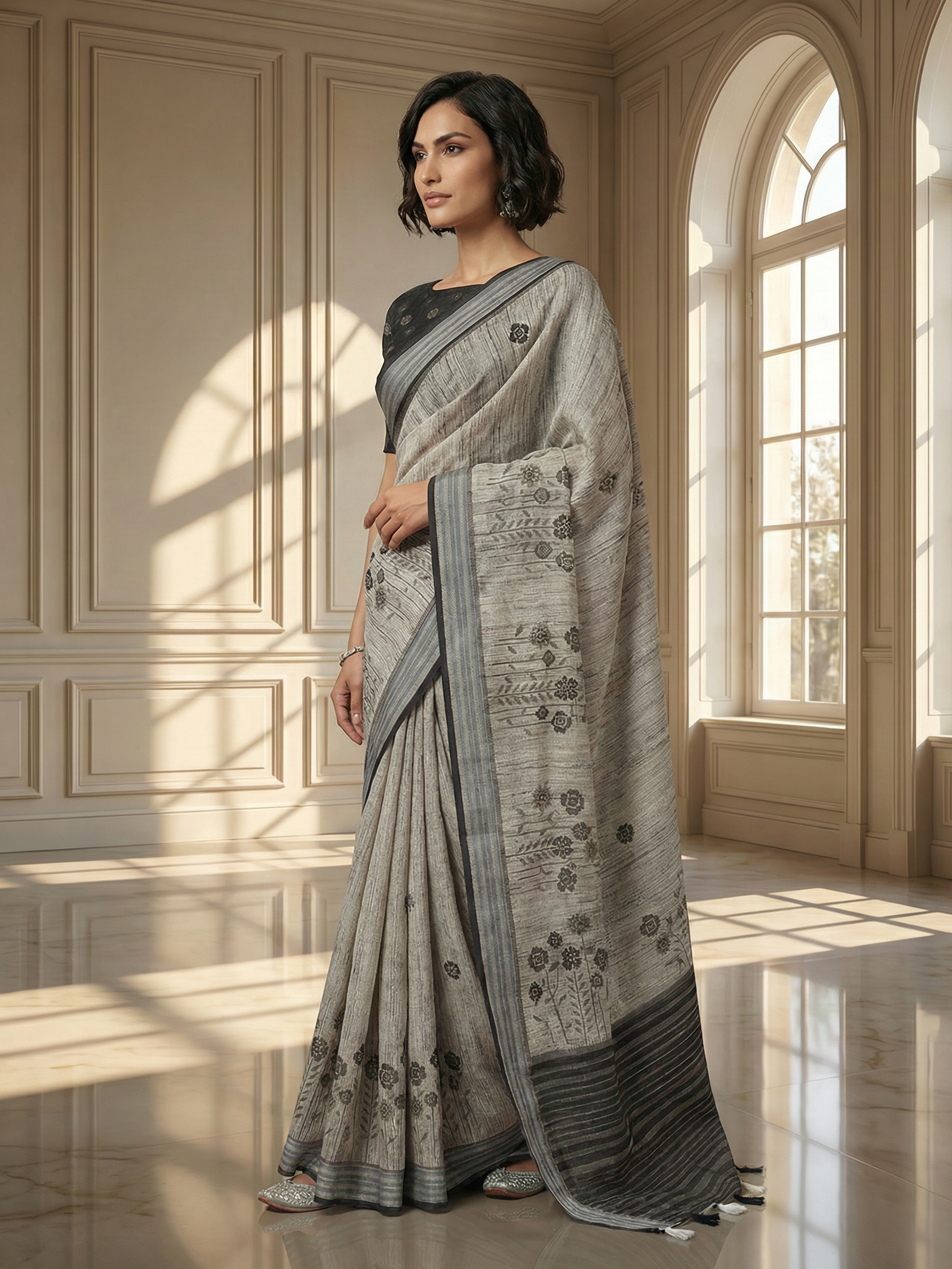 Tara Floral Saree