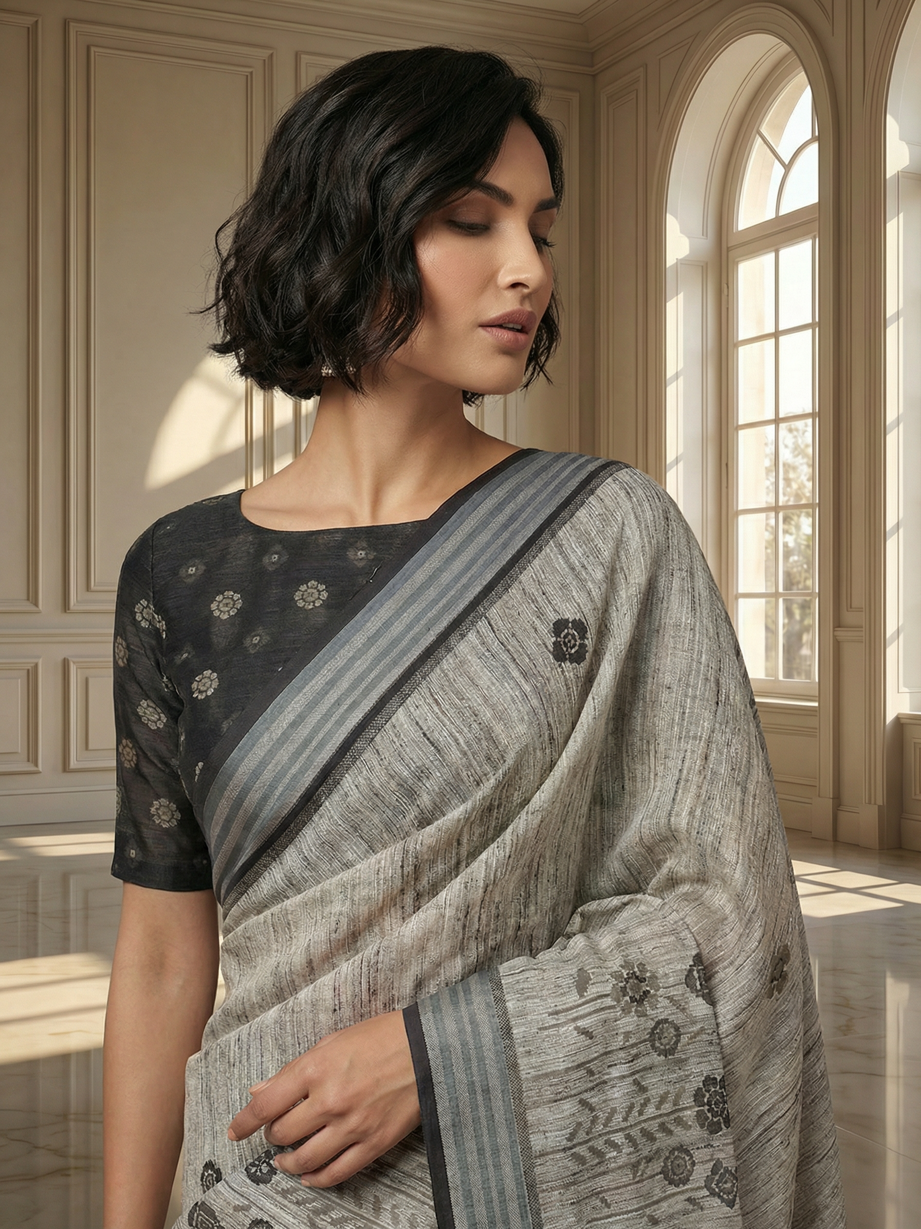 Tara Floral Saree