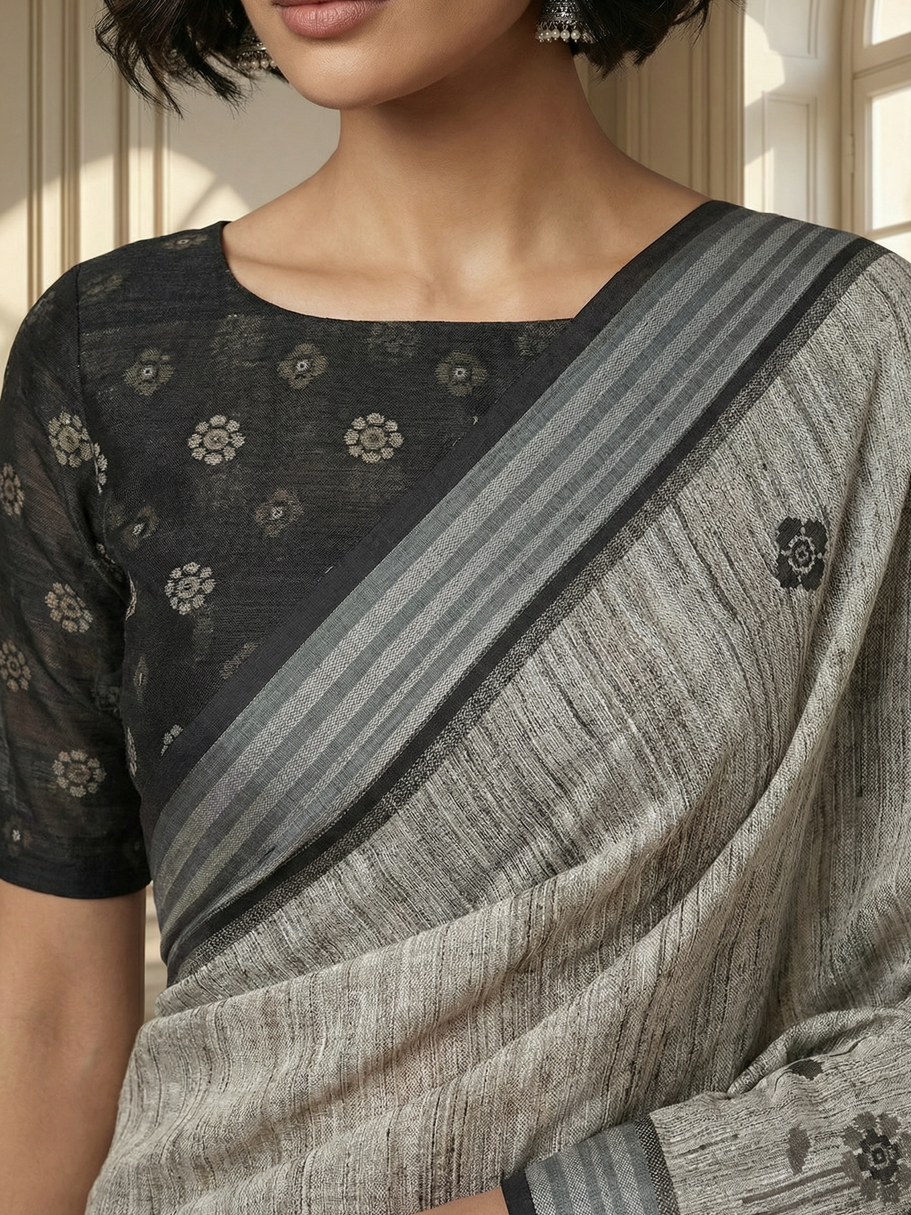 Tara Floral Saree