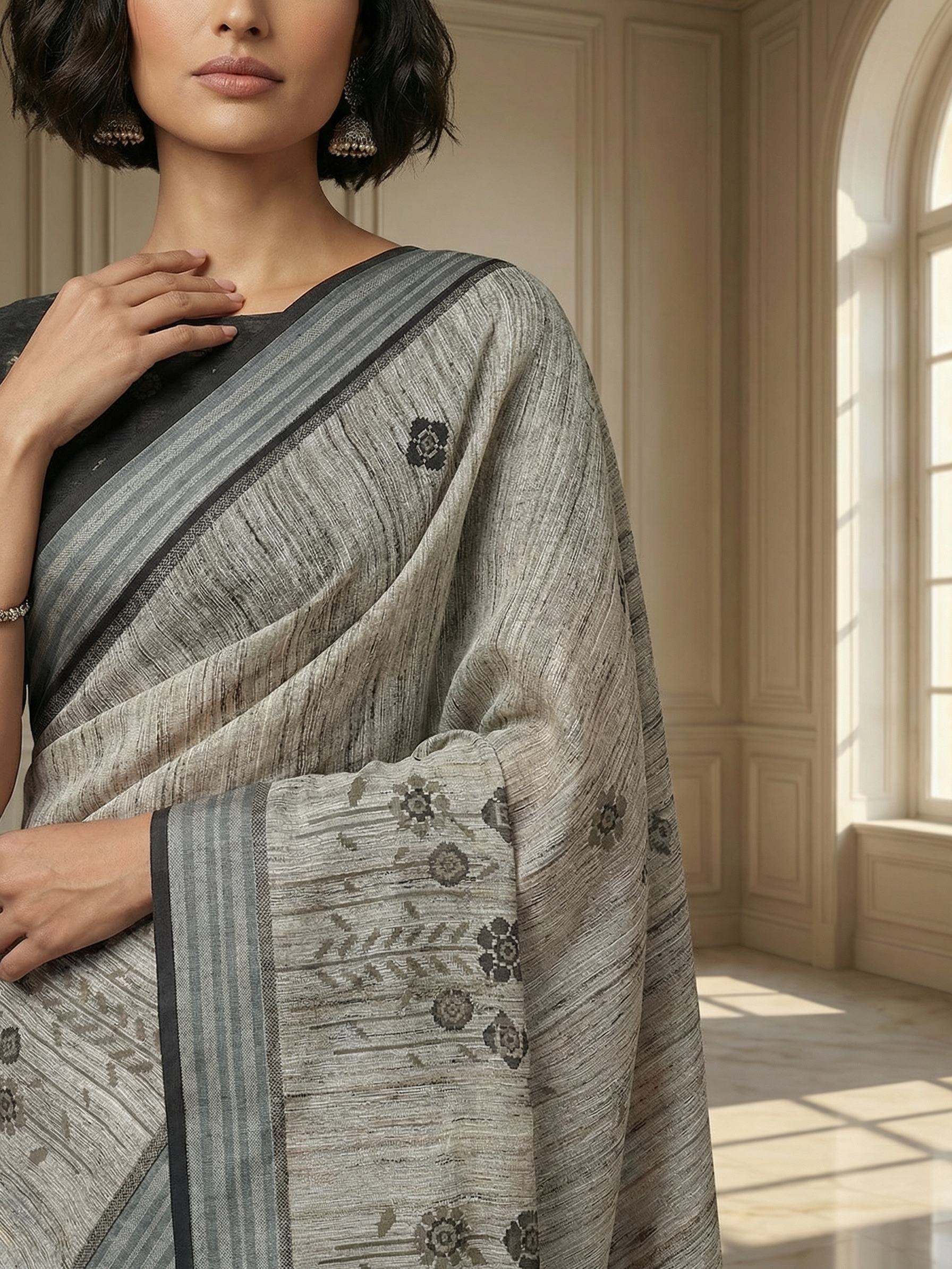Tara Floral Saree