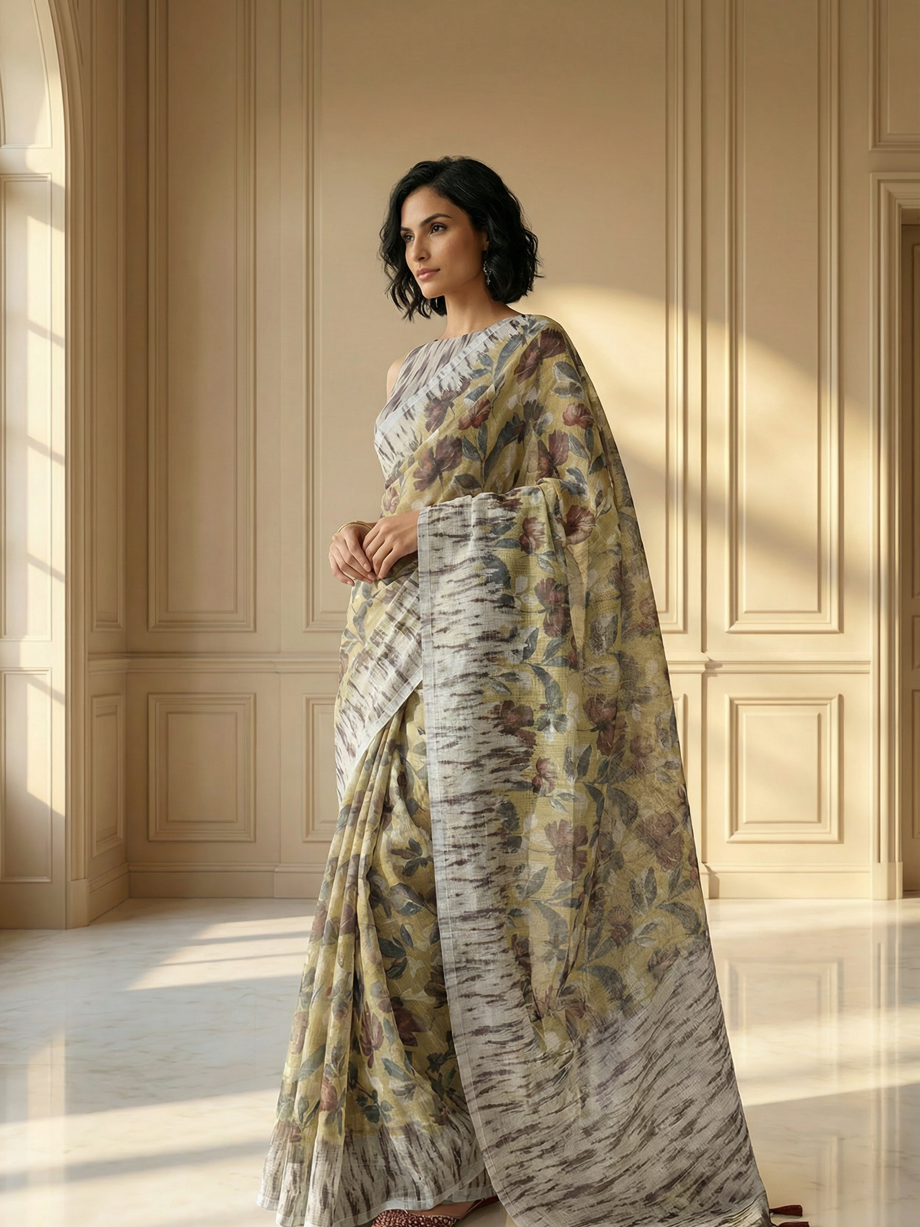 Chandani Floral Saree