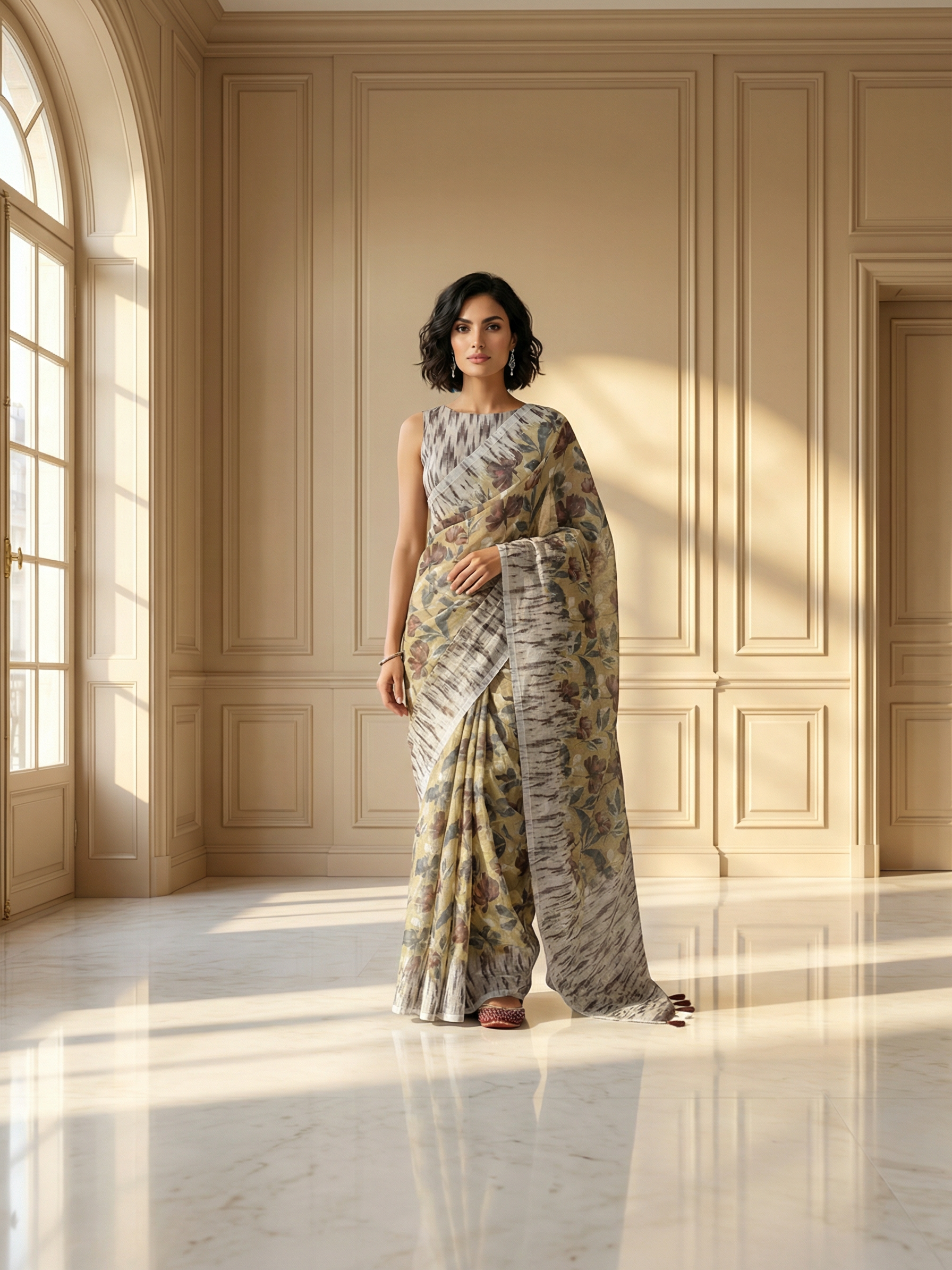Chandani Floral Saree