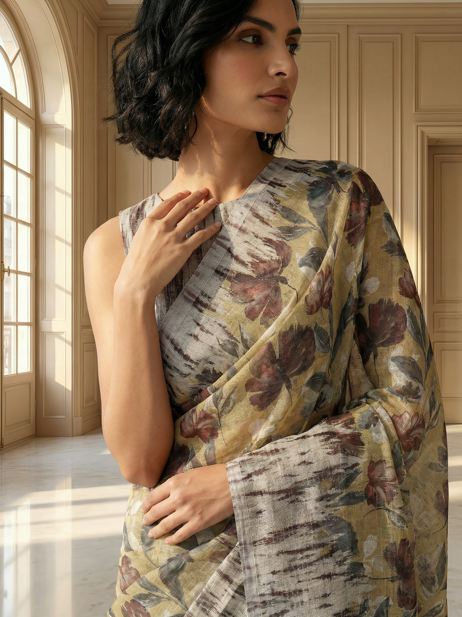 Chandani Floral Saree