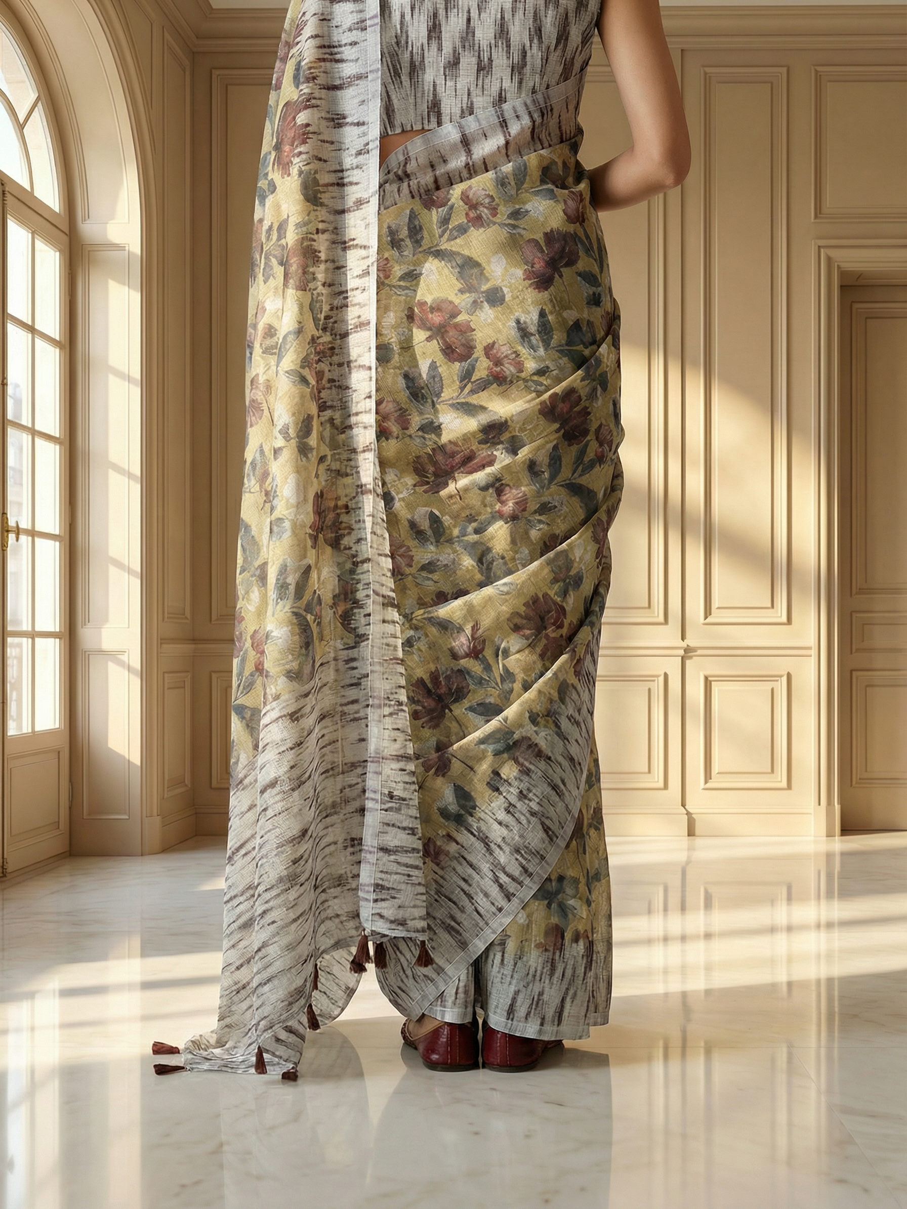 Chandani Floral Saree