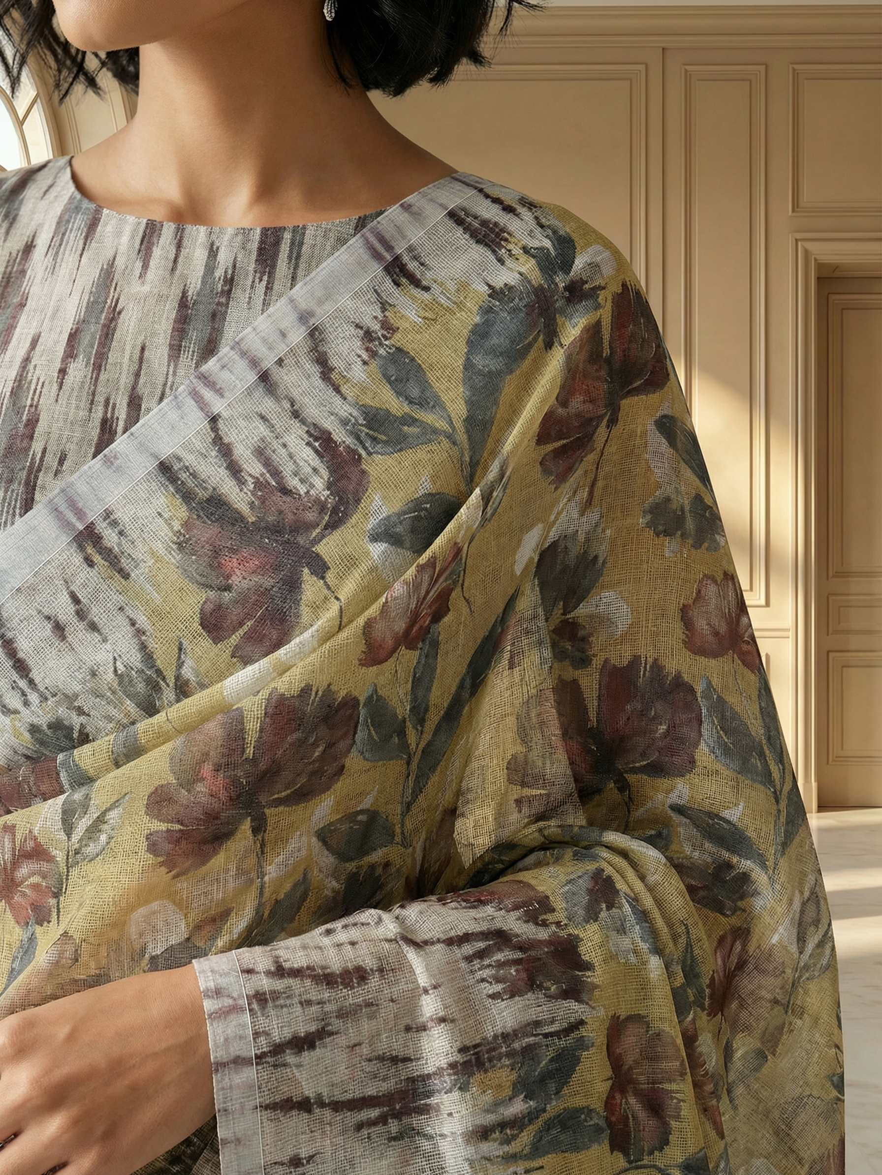 Chandani Floral Saree