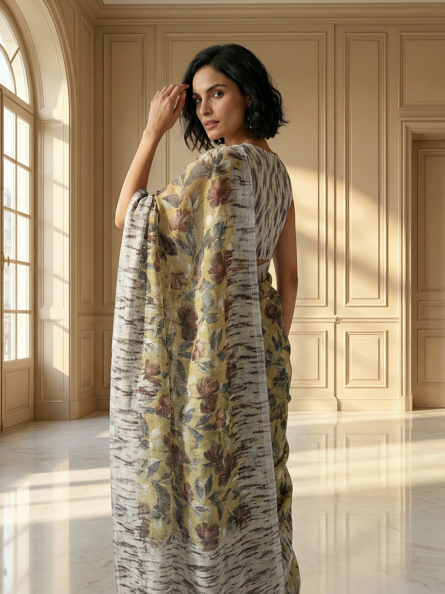 Chandani Floral Saree