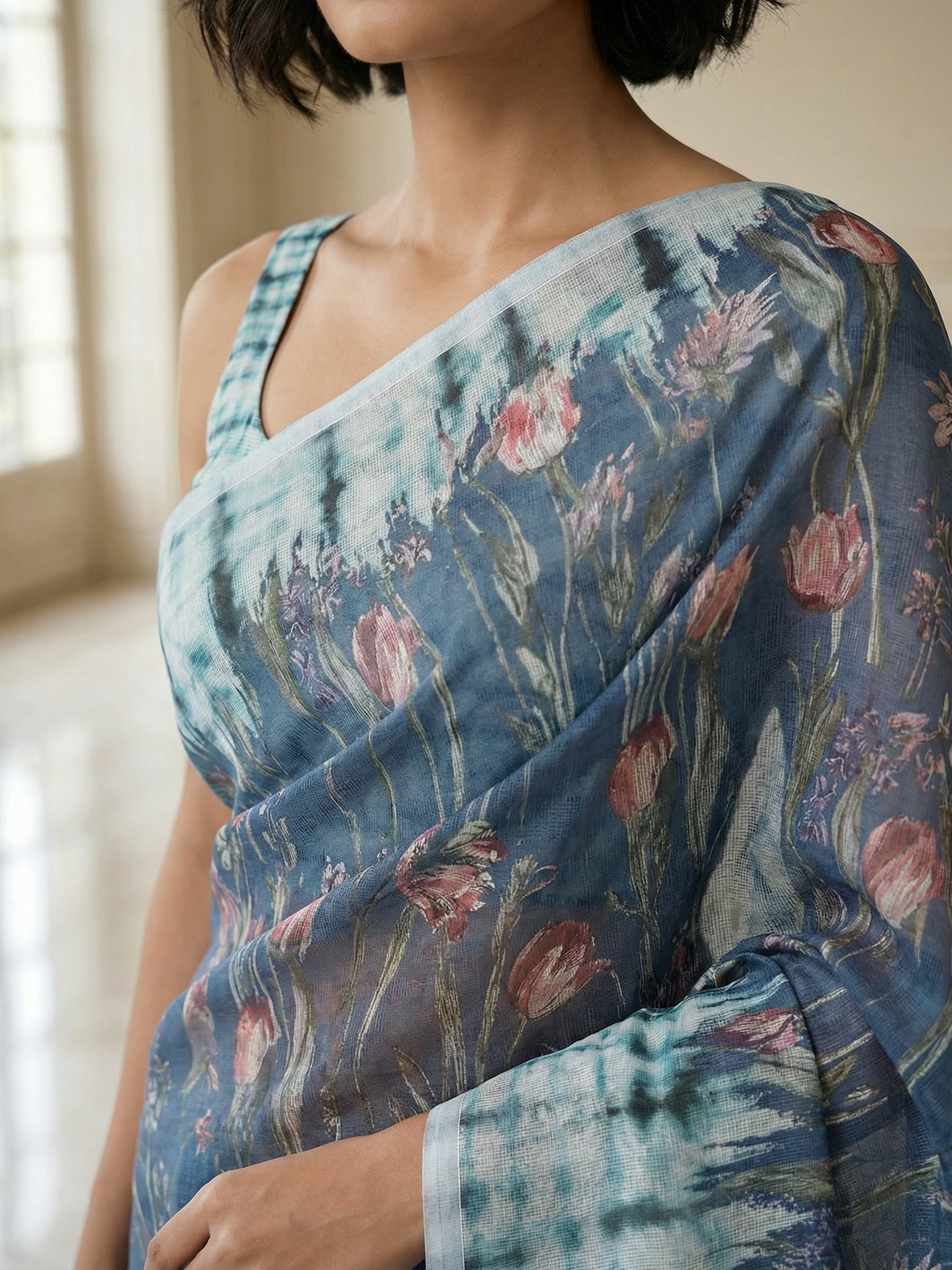 Gauri Floral Saree