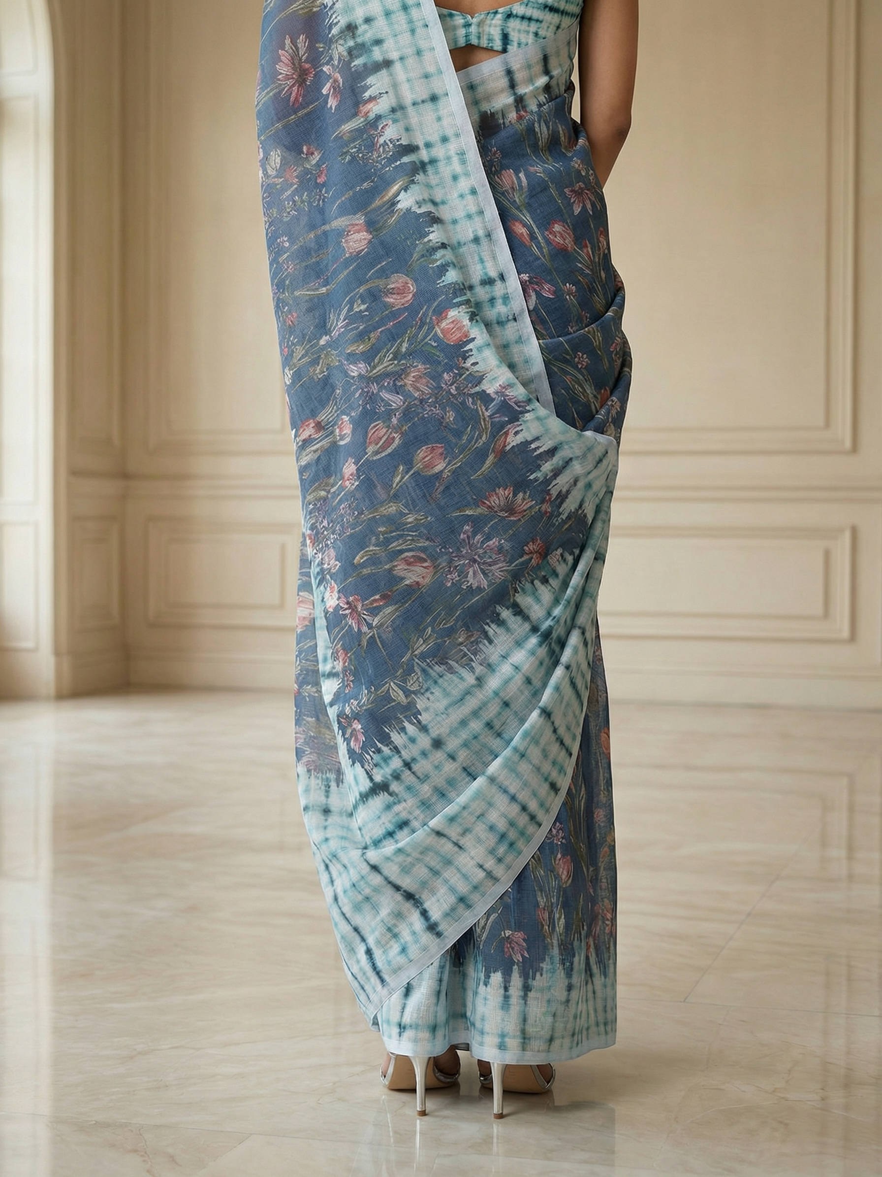 Gauri Floral Saree